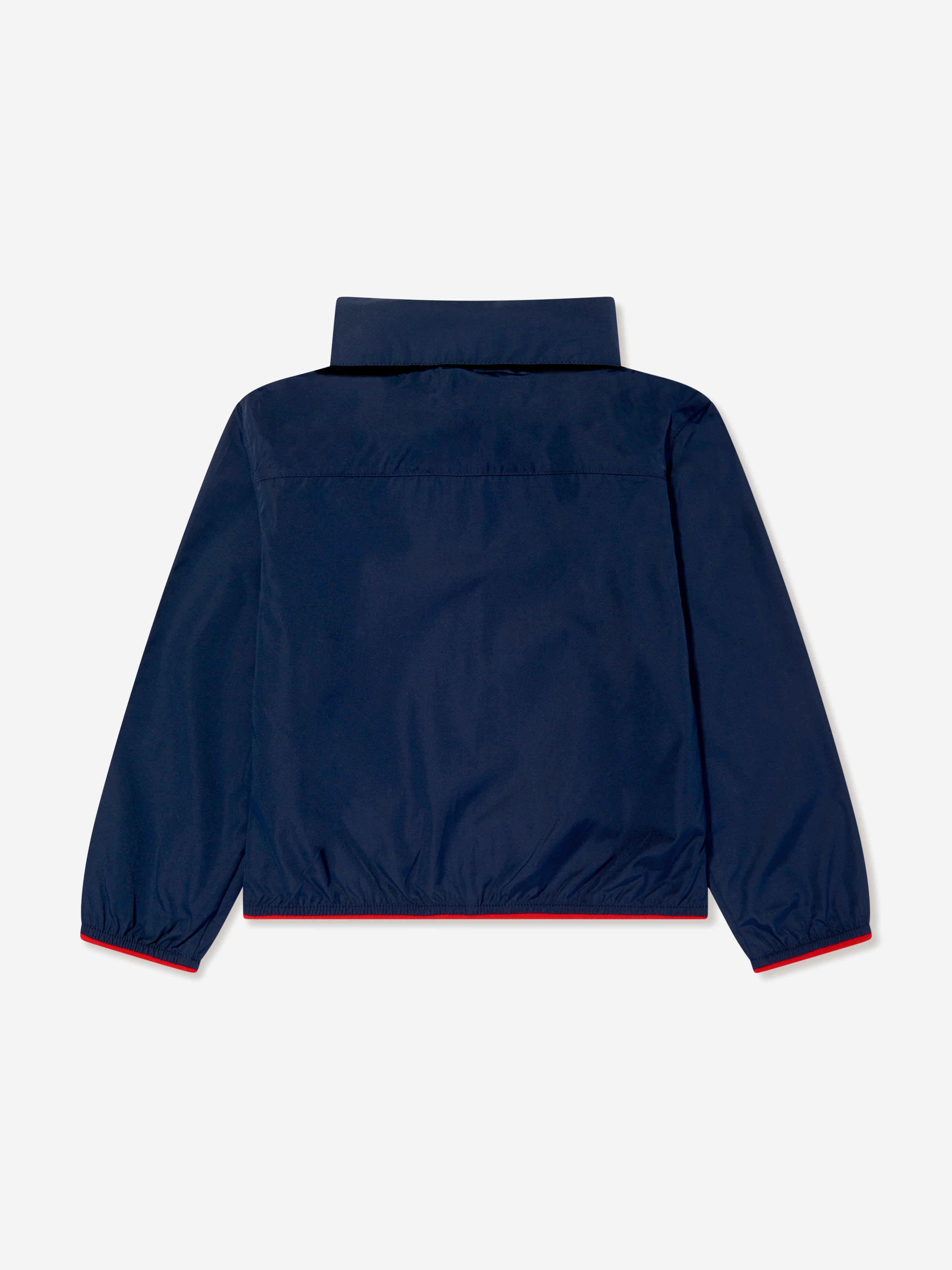 Boys Hooded Windbreaker in Navy