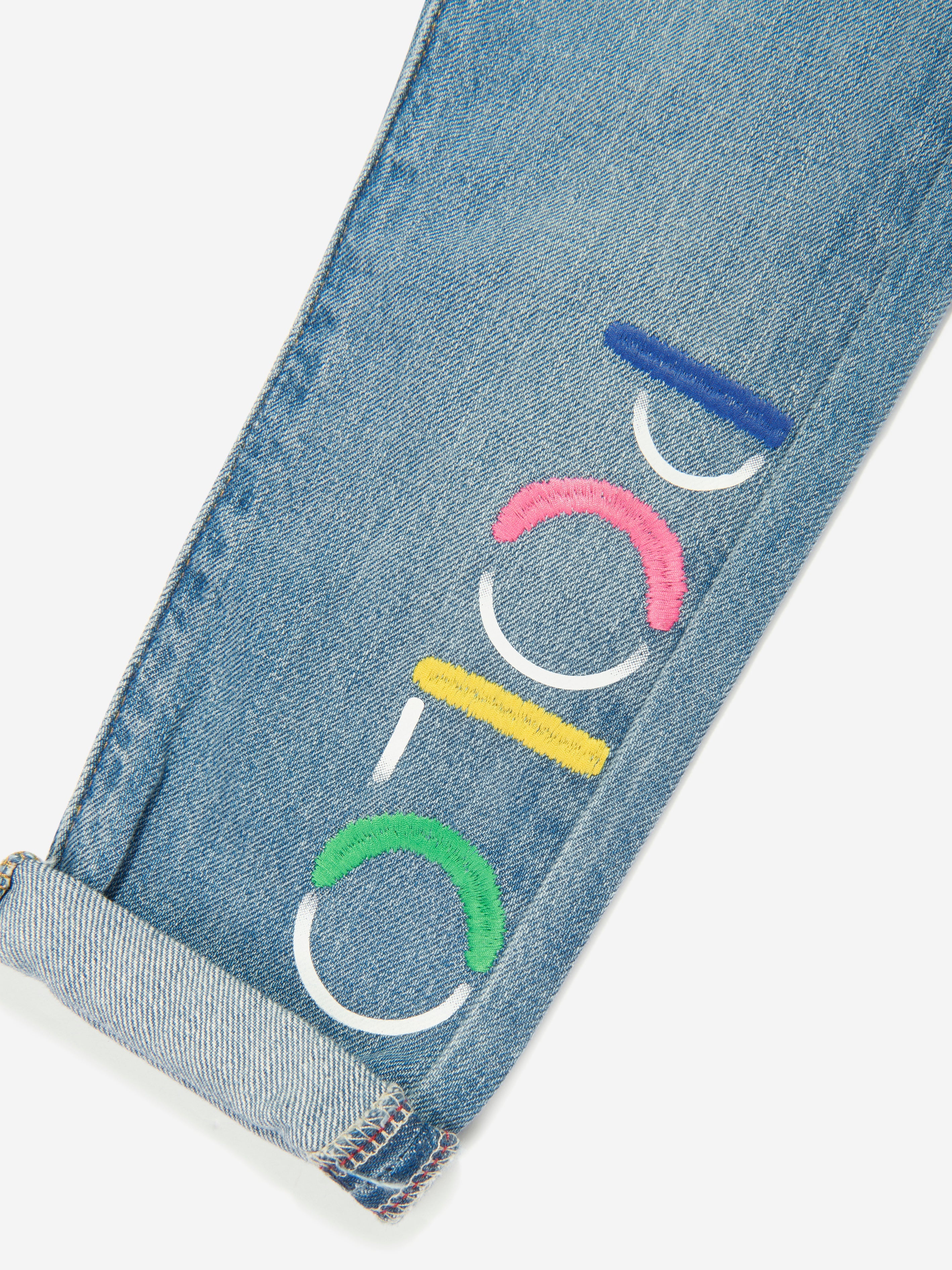 Girls Polo Boyfriend Jeans in Blue