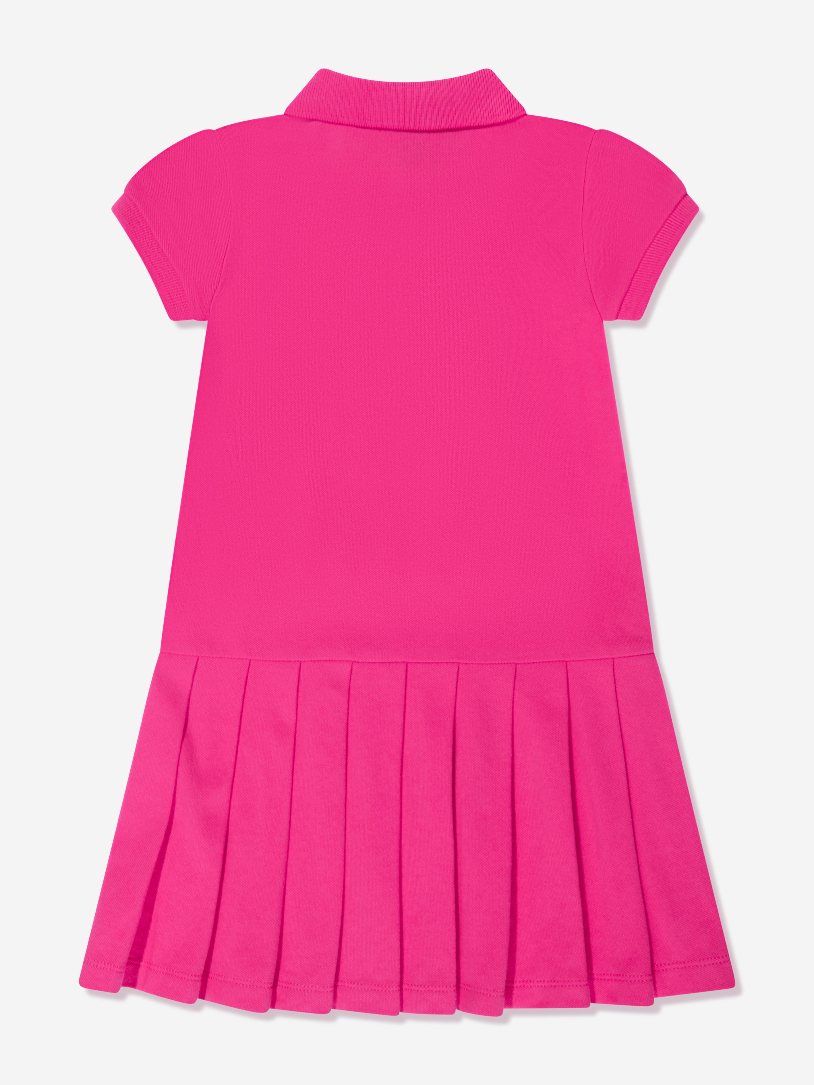 Girls Polo Dress in Pink