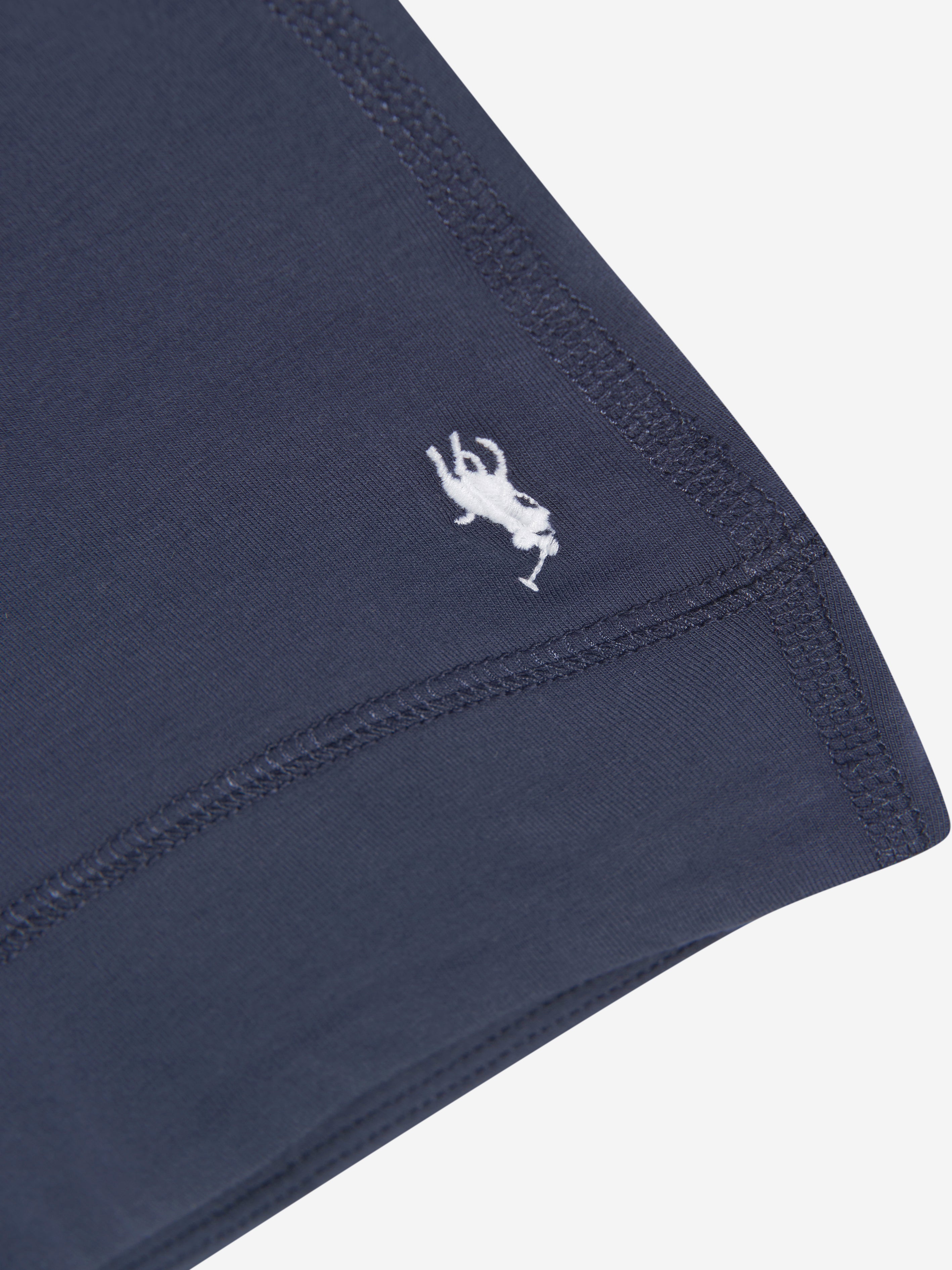 Girls Flared Leggings in Navy