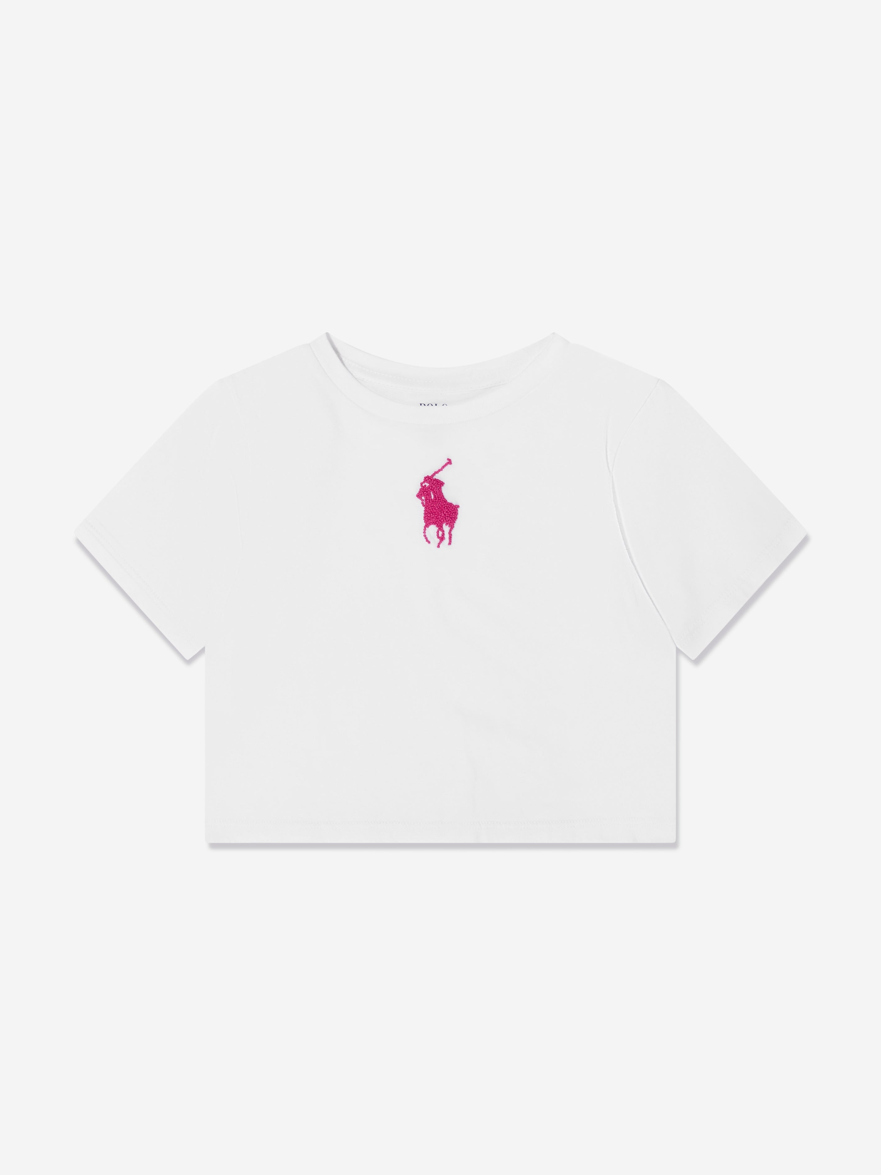 Girls Logo T-Shirt in White