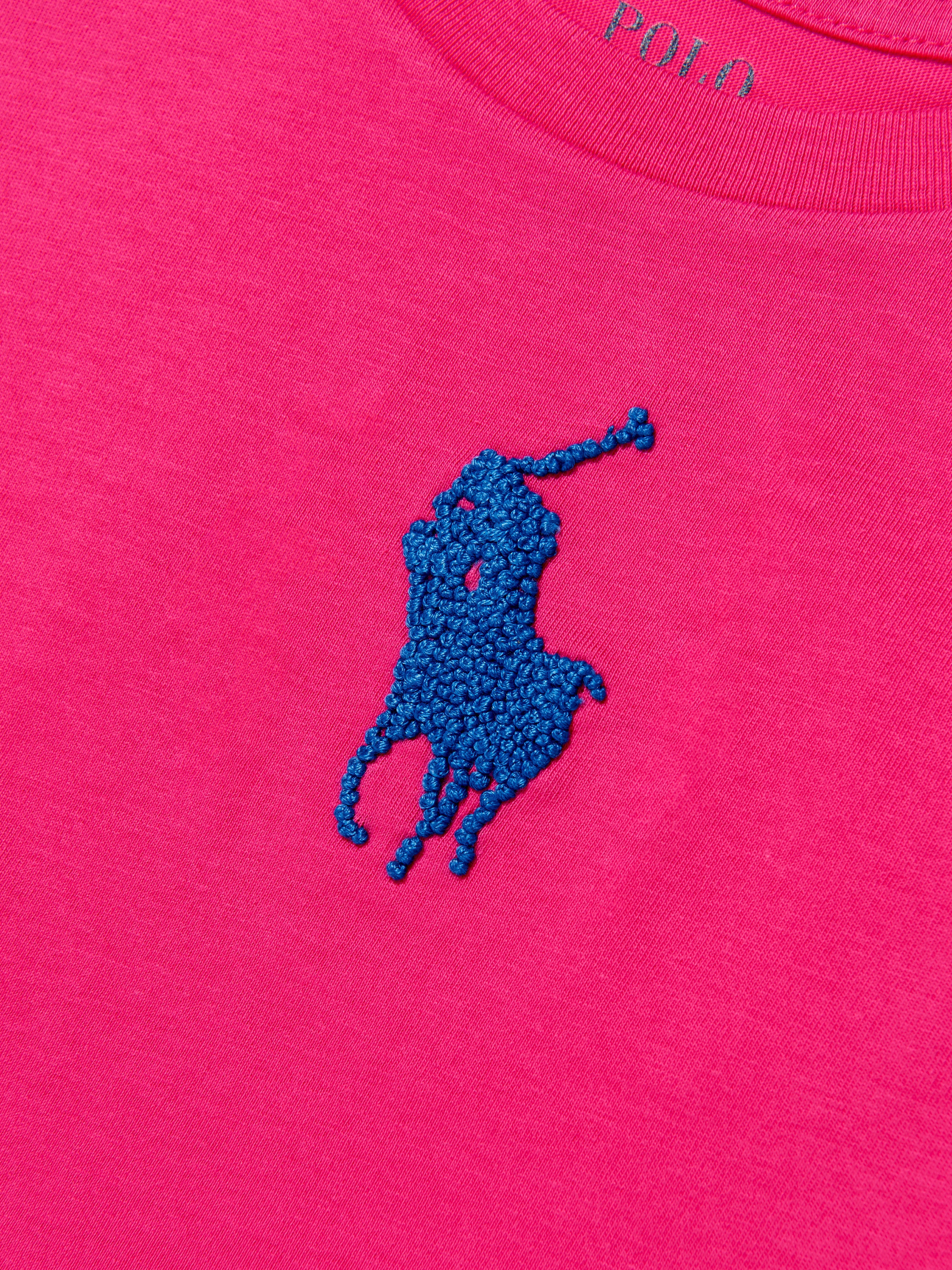 Girls Logo T-Shirt in Pink