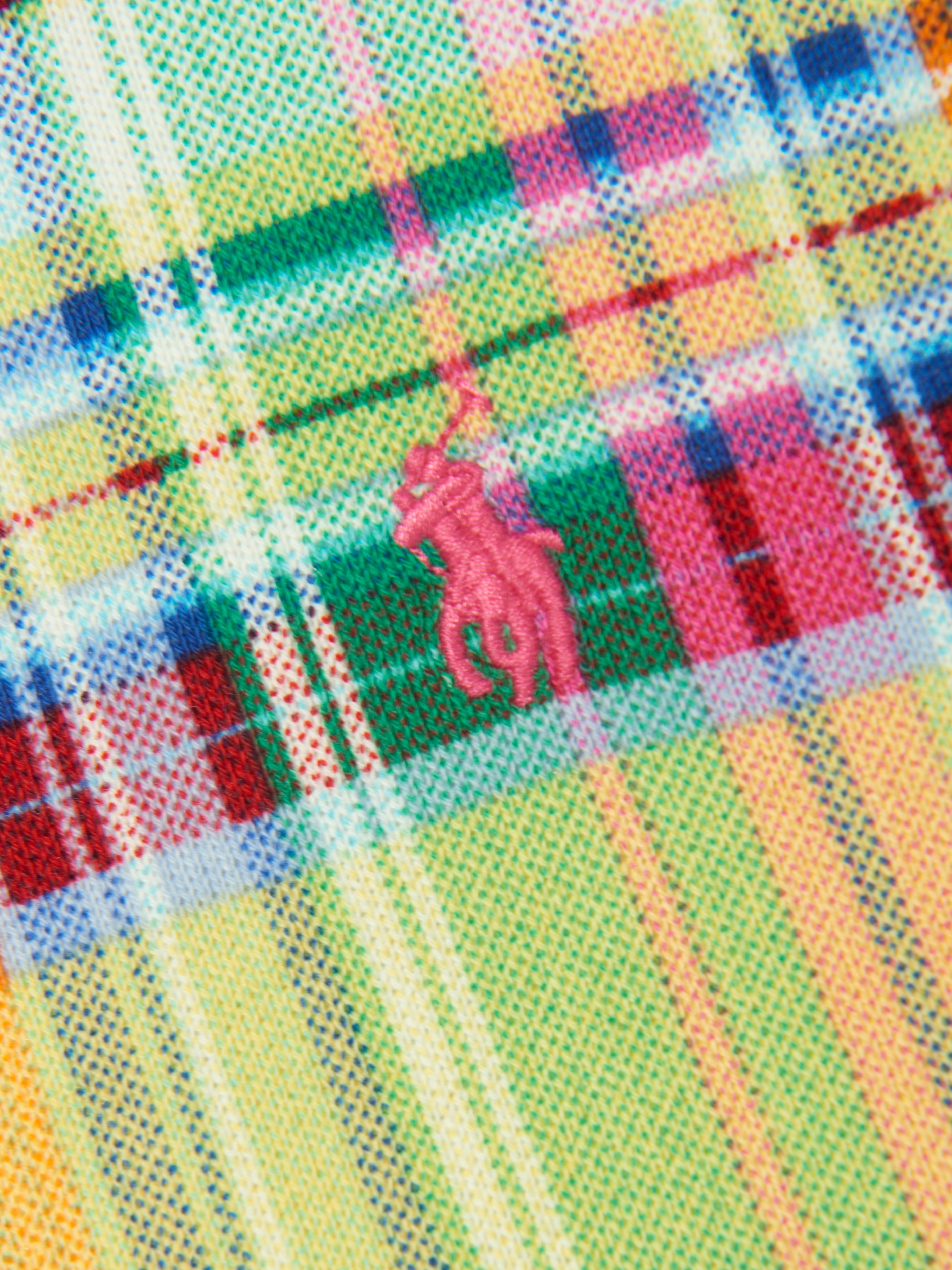 Girls Plaid Sweatshirt in Multicolour