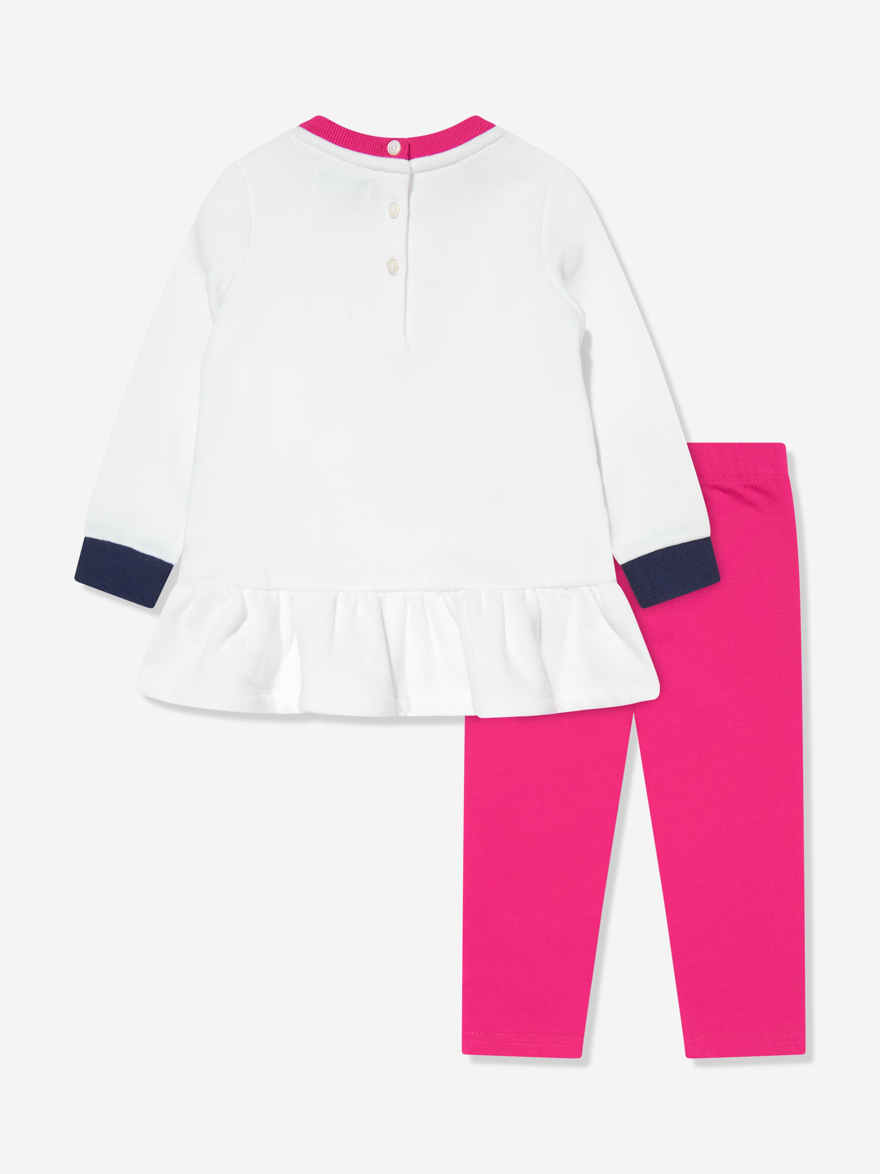 Baby Girls Leggings Set in Pink