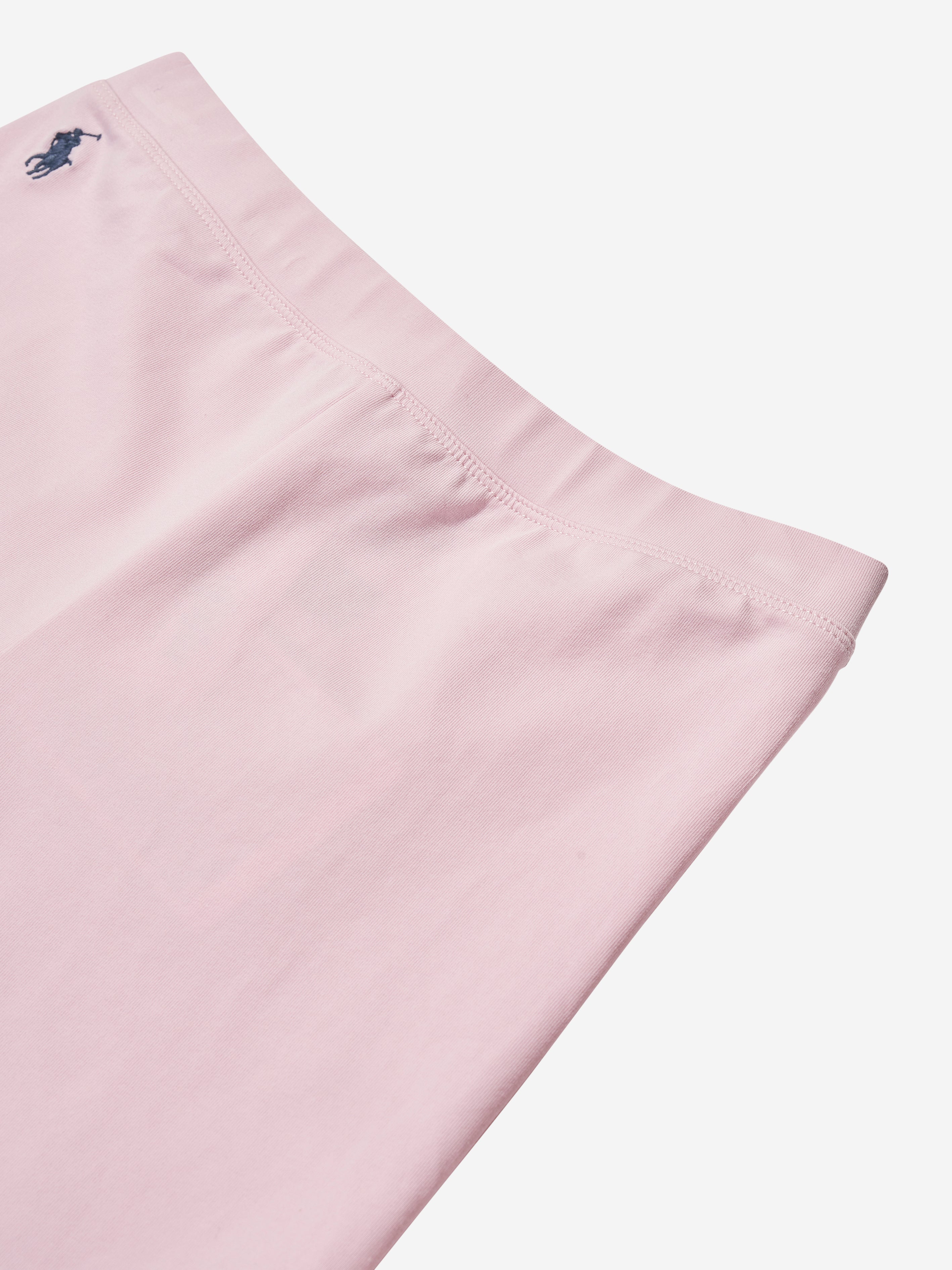 Girls Logo Cycling Shorts in Pink