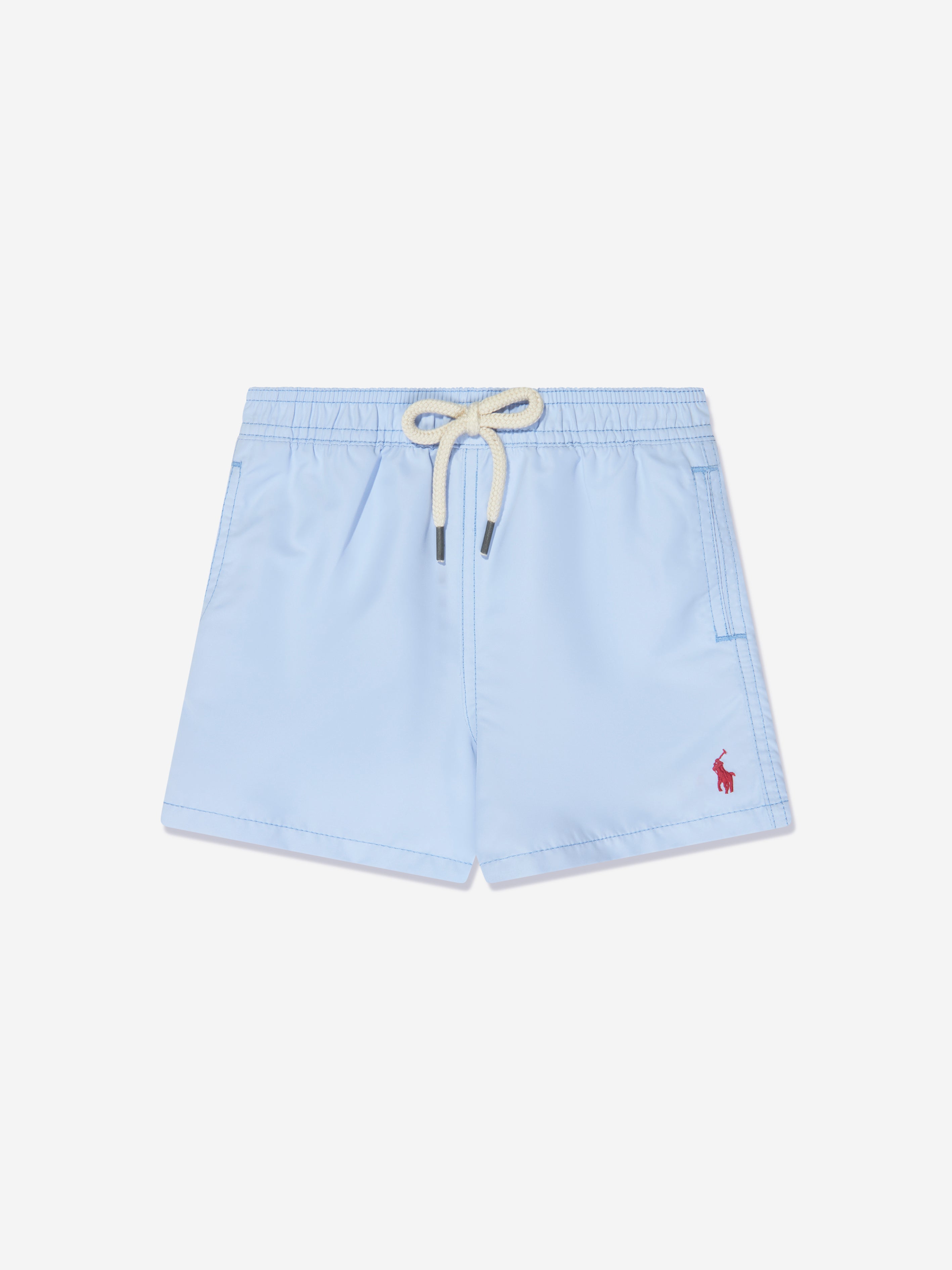 Boys Logo Swim Shorts in Blue