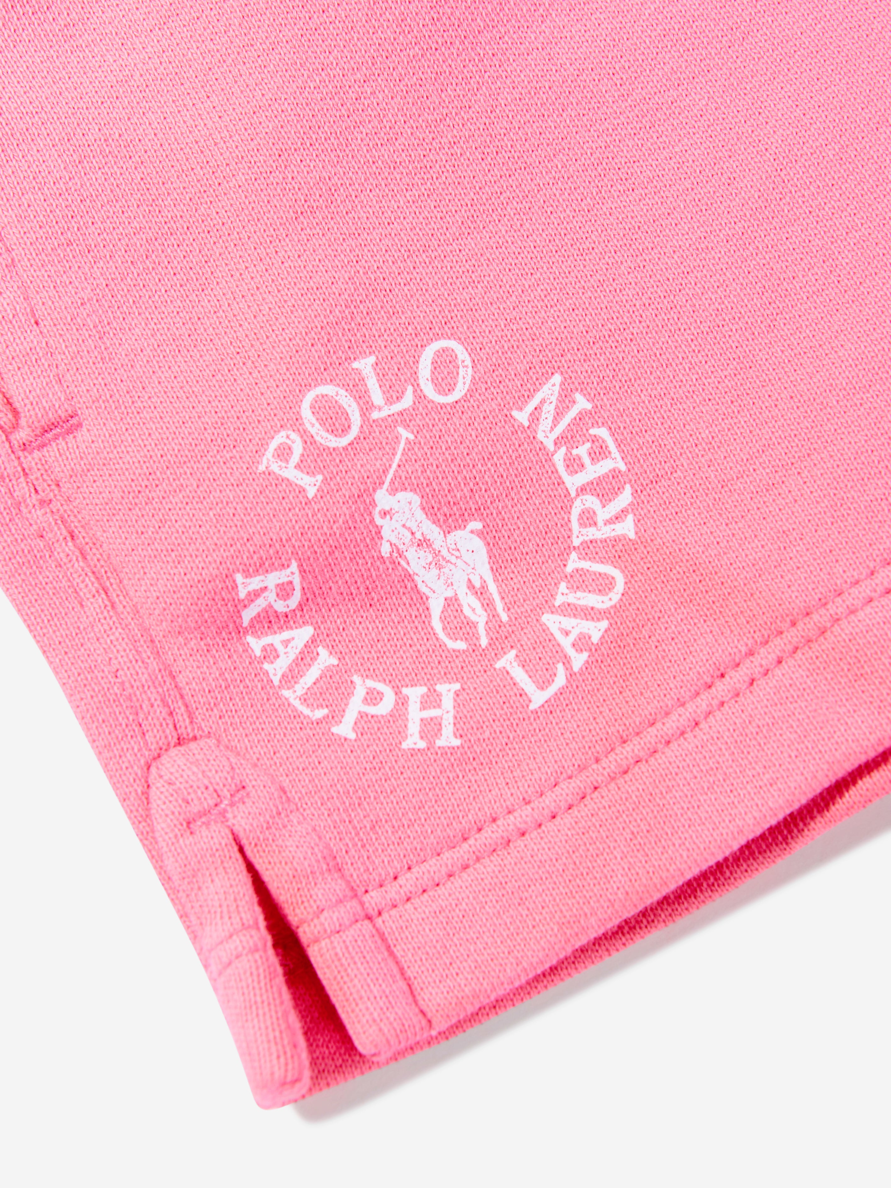 Girls Logo Shorts in Pink