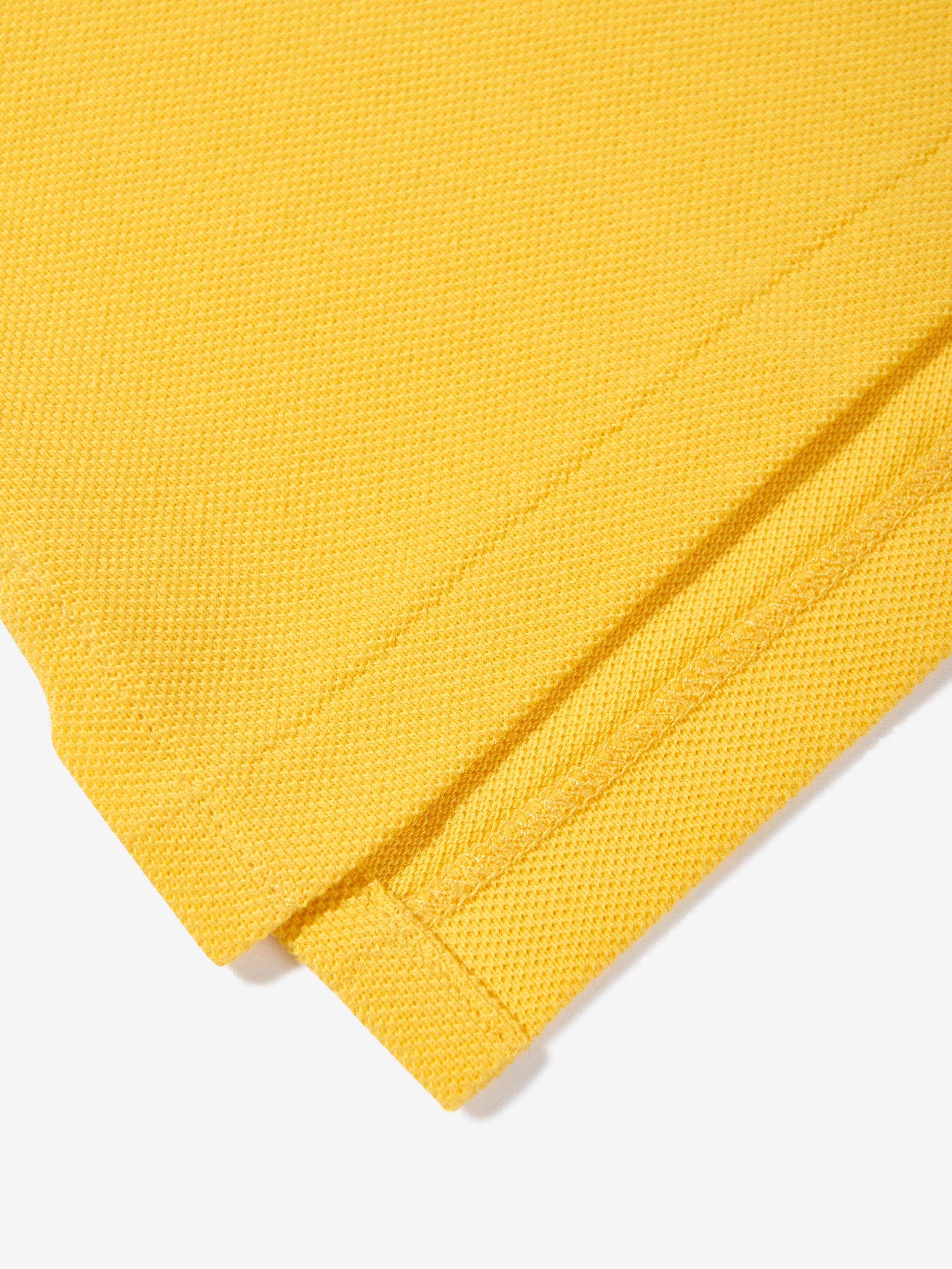 Baby Boys Logo Polo Shirt in Yellow