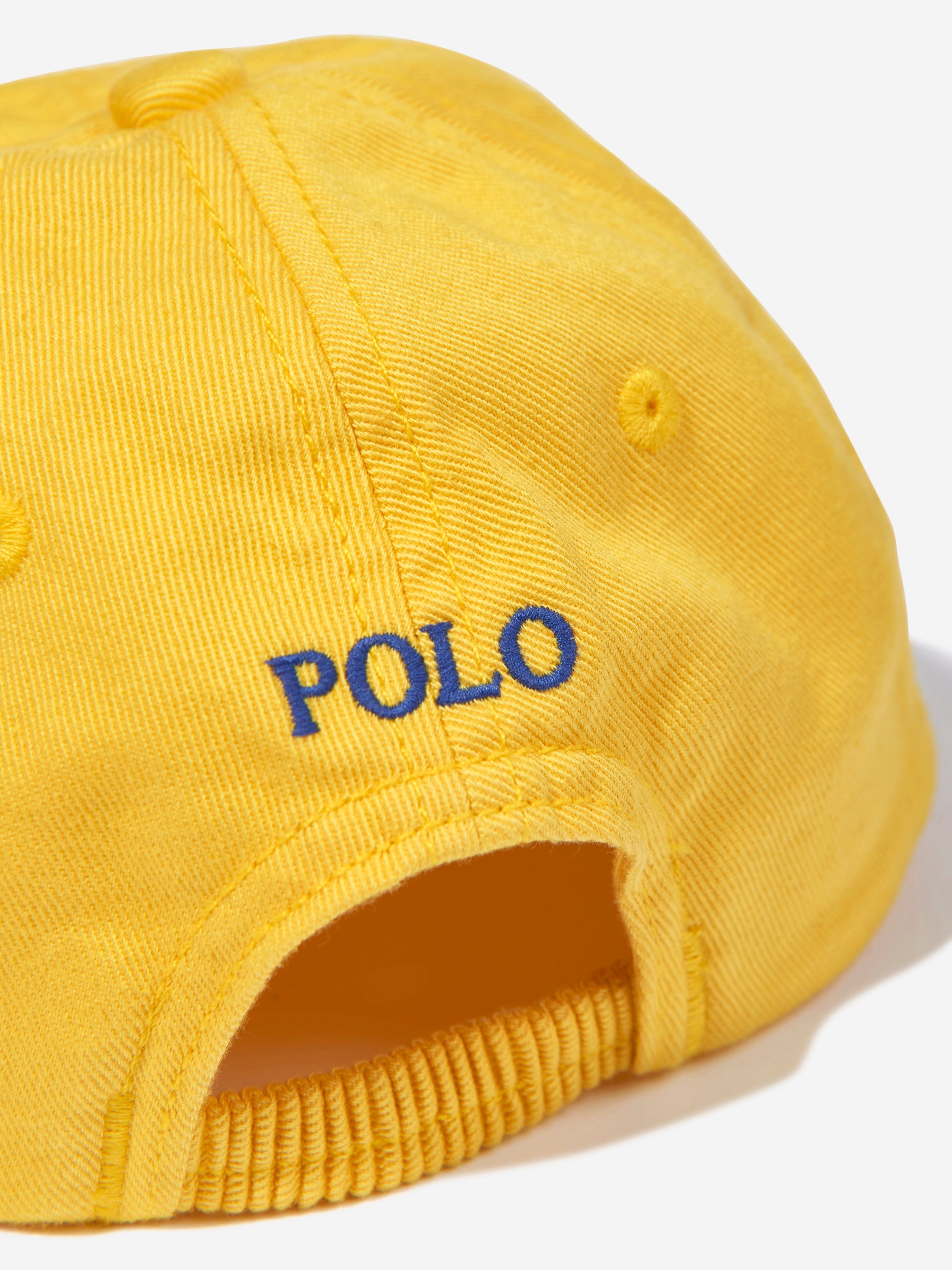 Boys Classic Sports Cap in Yellow