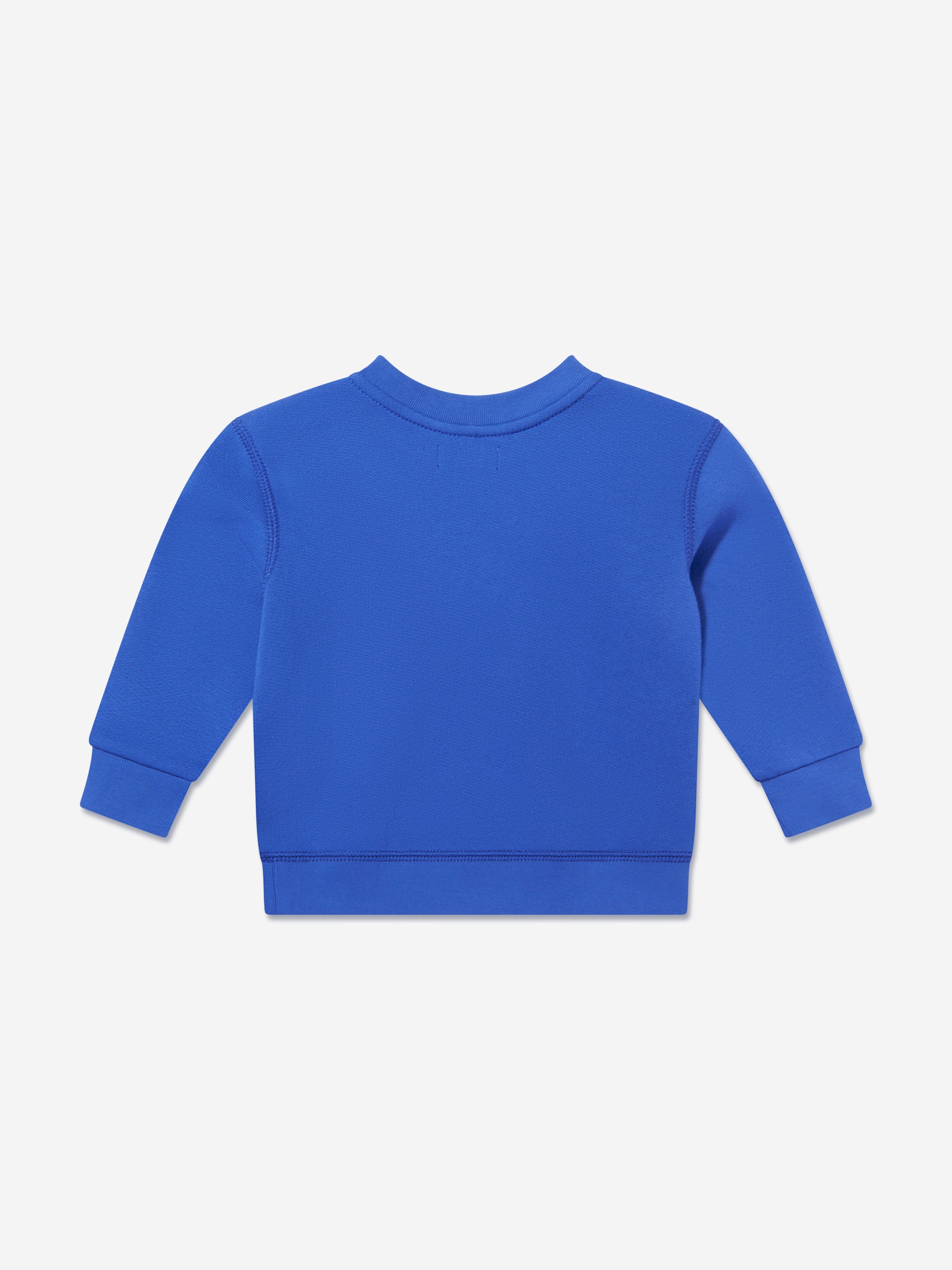 Baby Boys Logo Sweatshirt in Blue