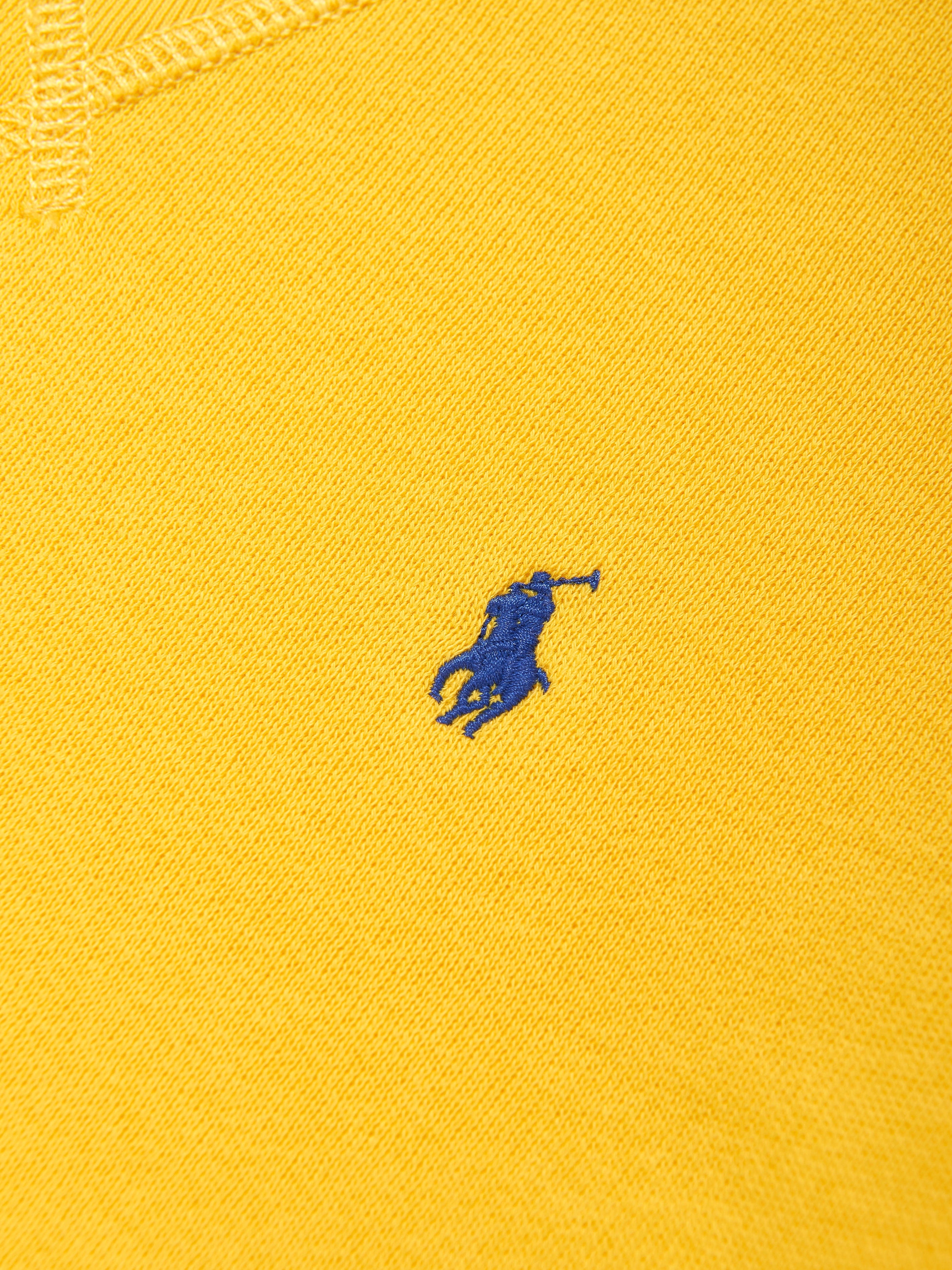 Boys Logo Sweatshirt in Yellow