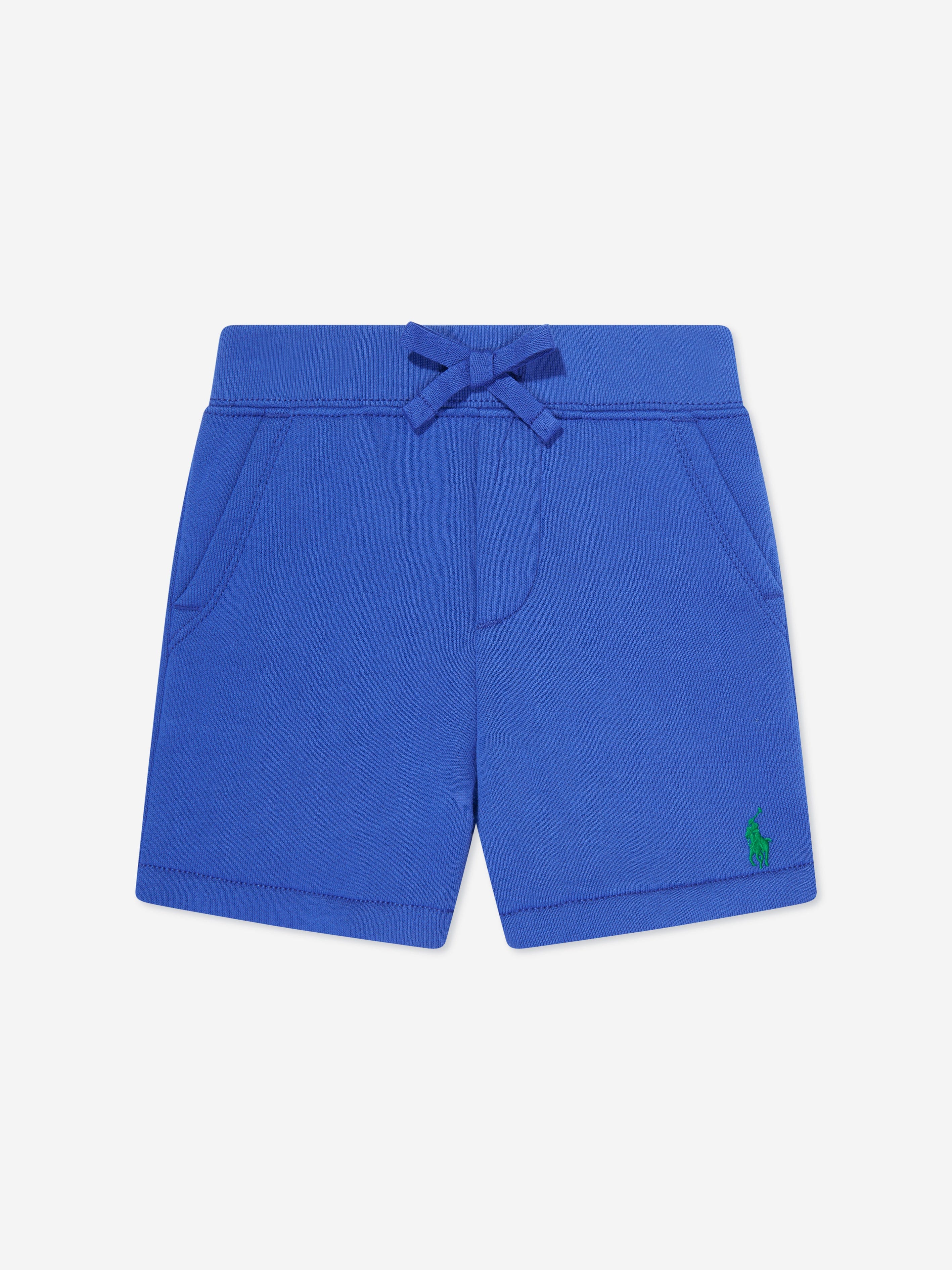 Baby Boys Logo Shorts in Blue