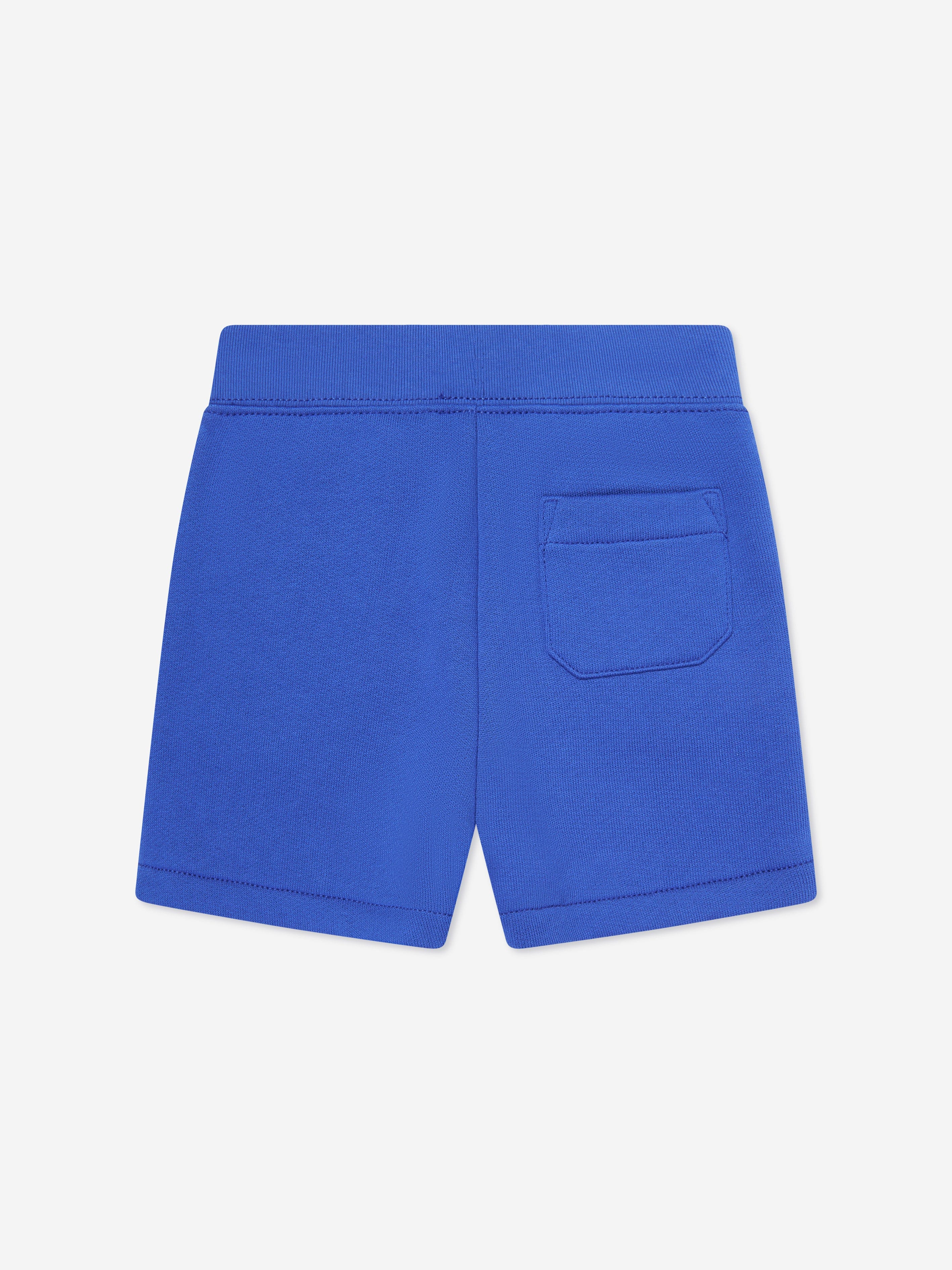 Baby Boys Logo Shorts in Blue