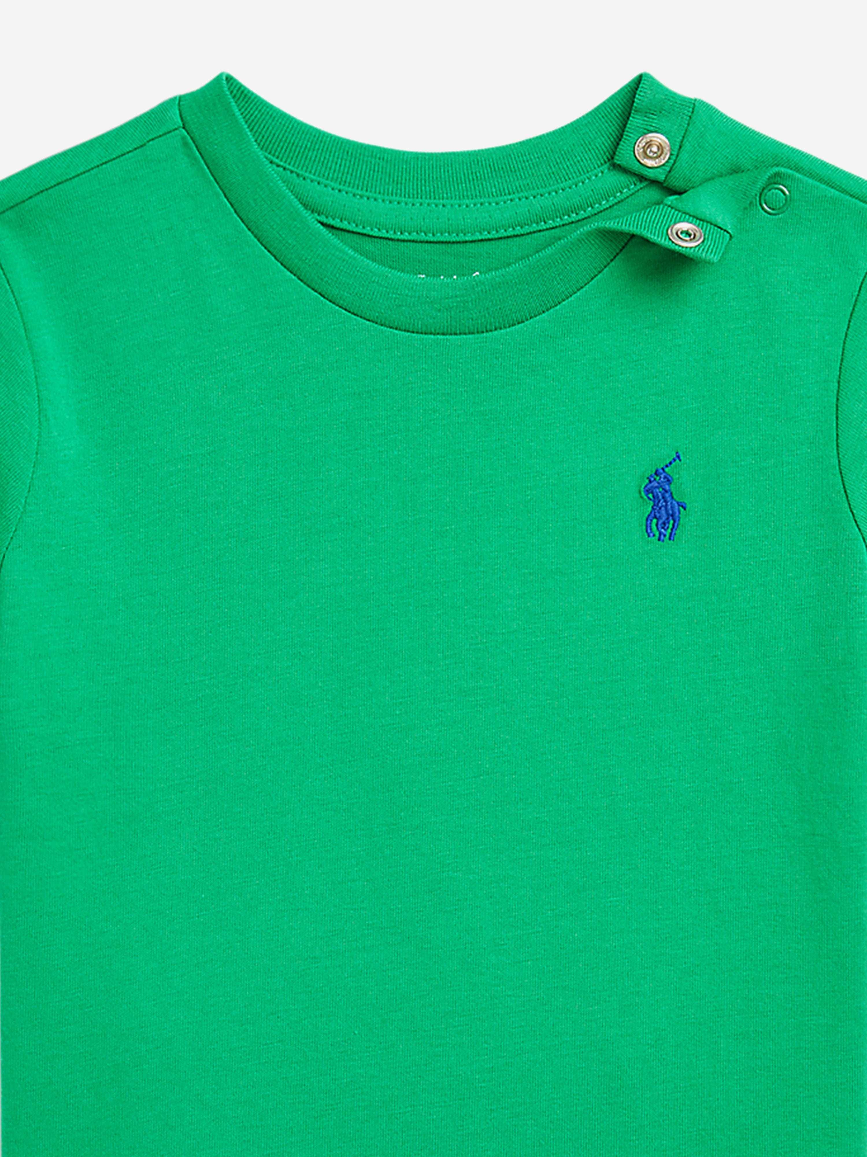 Baby Boys Logo T-Shirt in Green