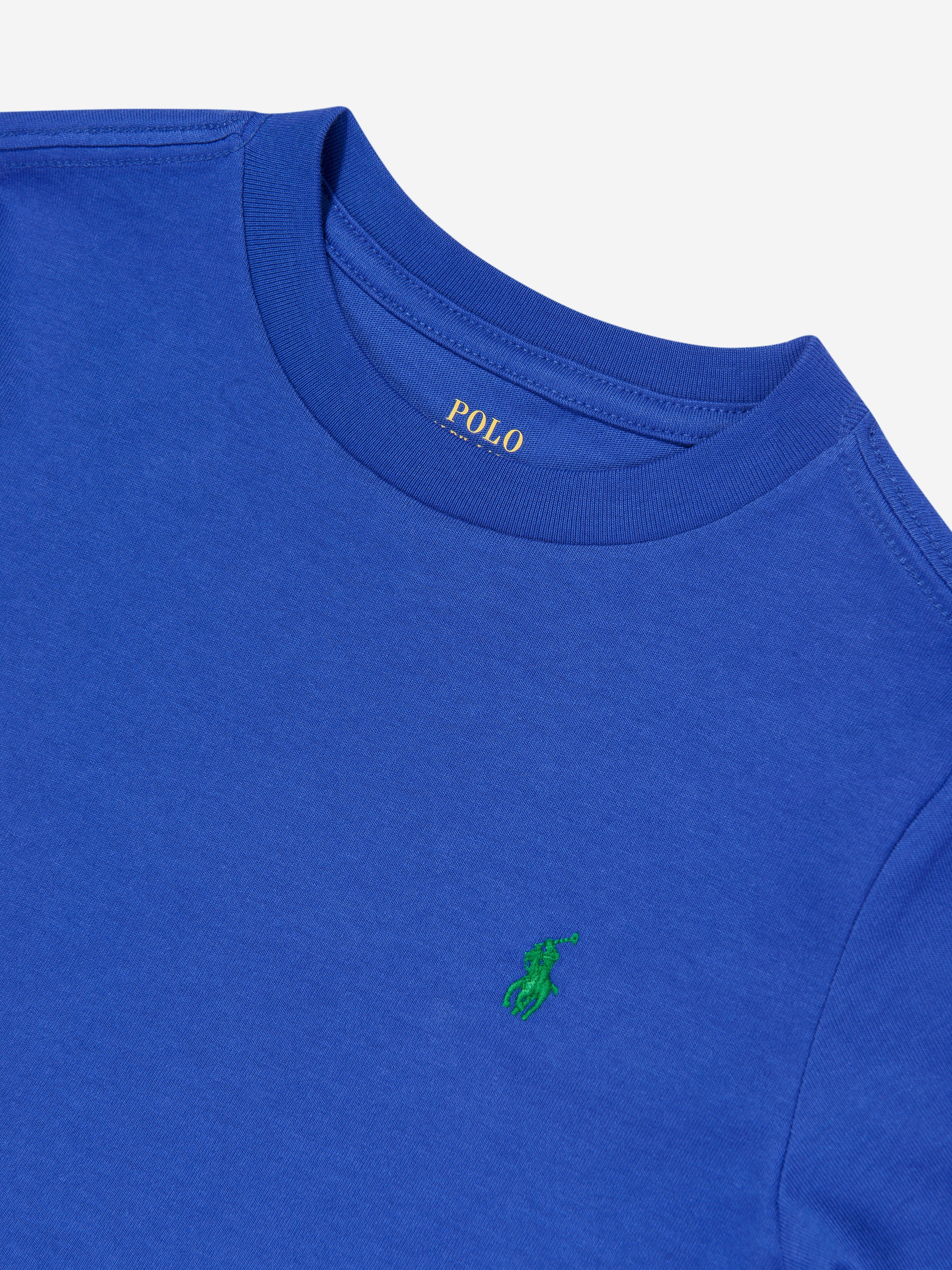 Boys Logo T-Shirt in Blue