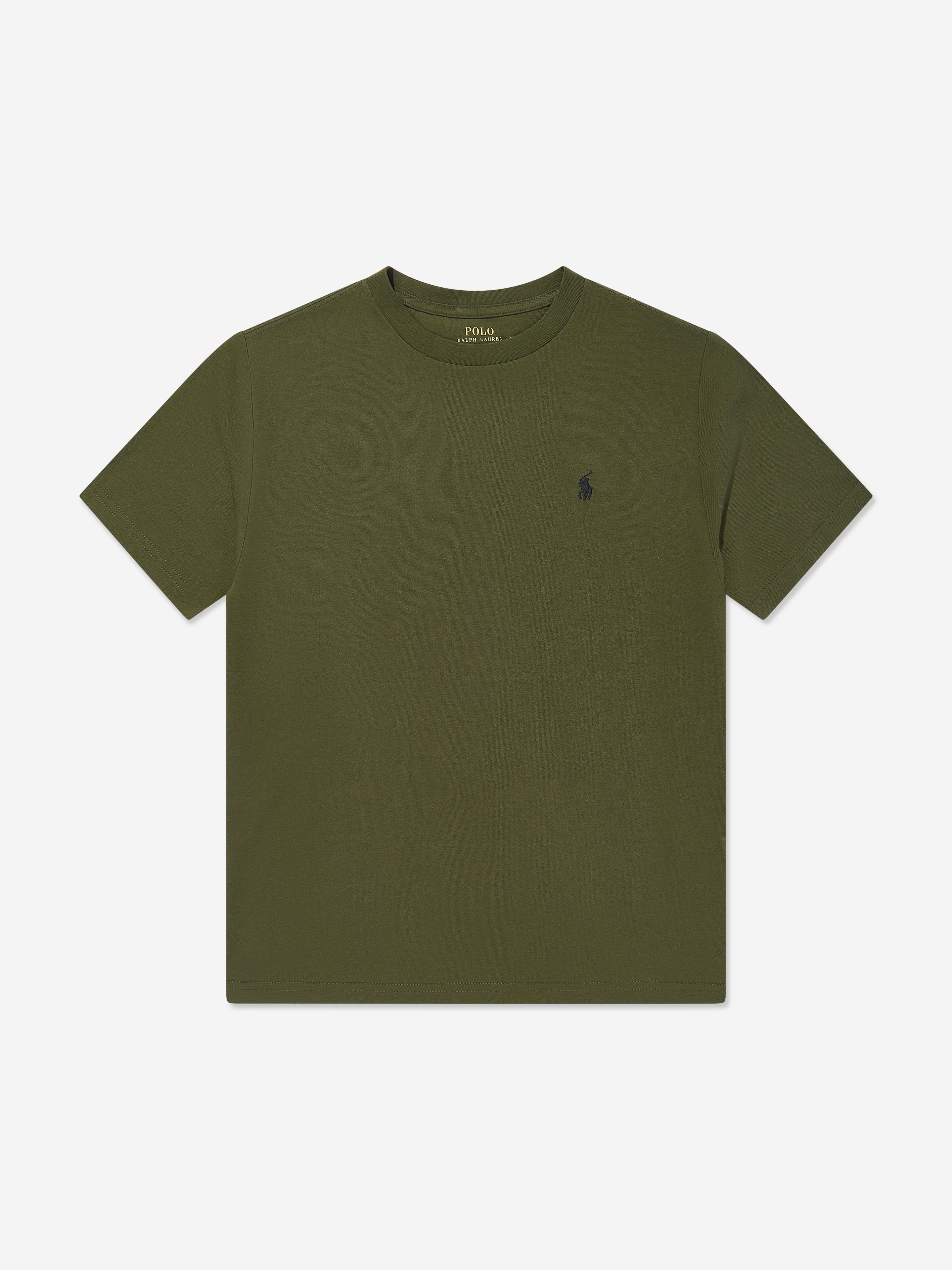 Boys Logo T-Shirt in Green