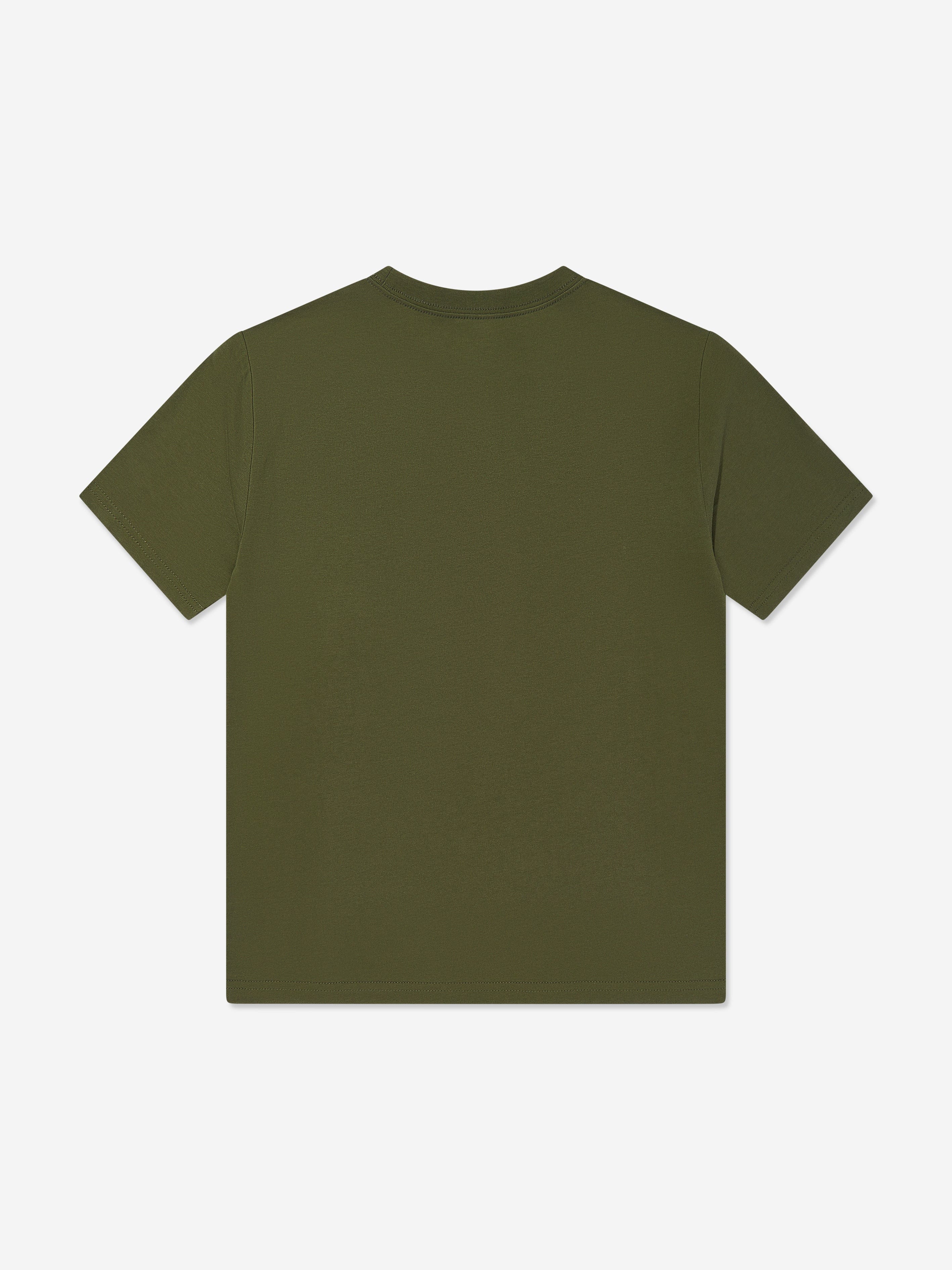 Boys Logo T-Shirt in Green