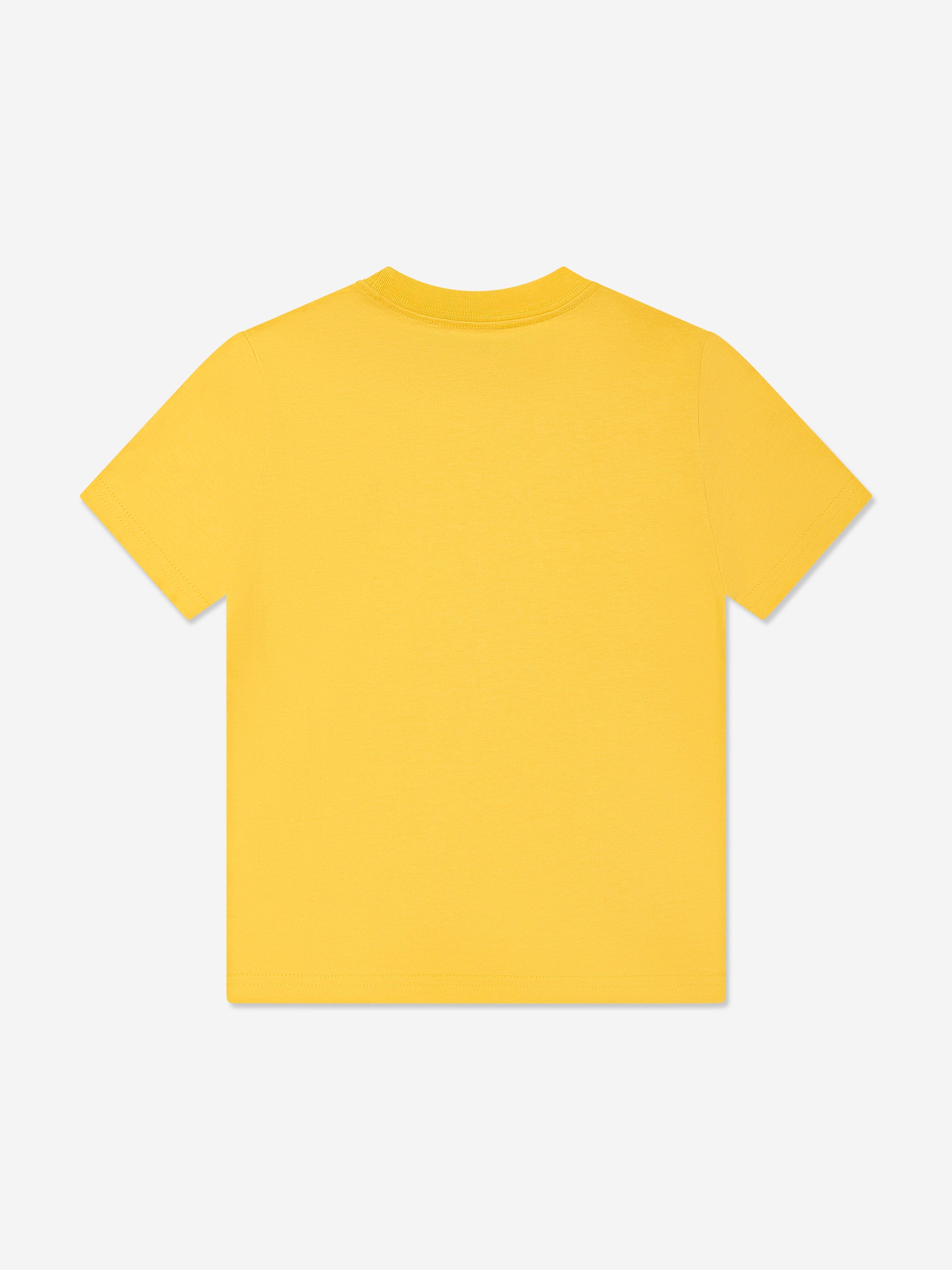 Boys Logo T-Shirt in Yellow