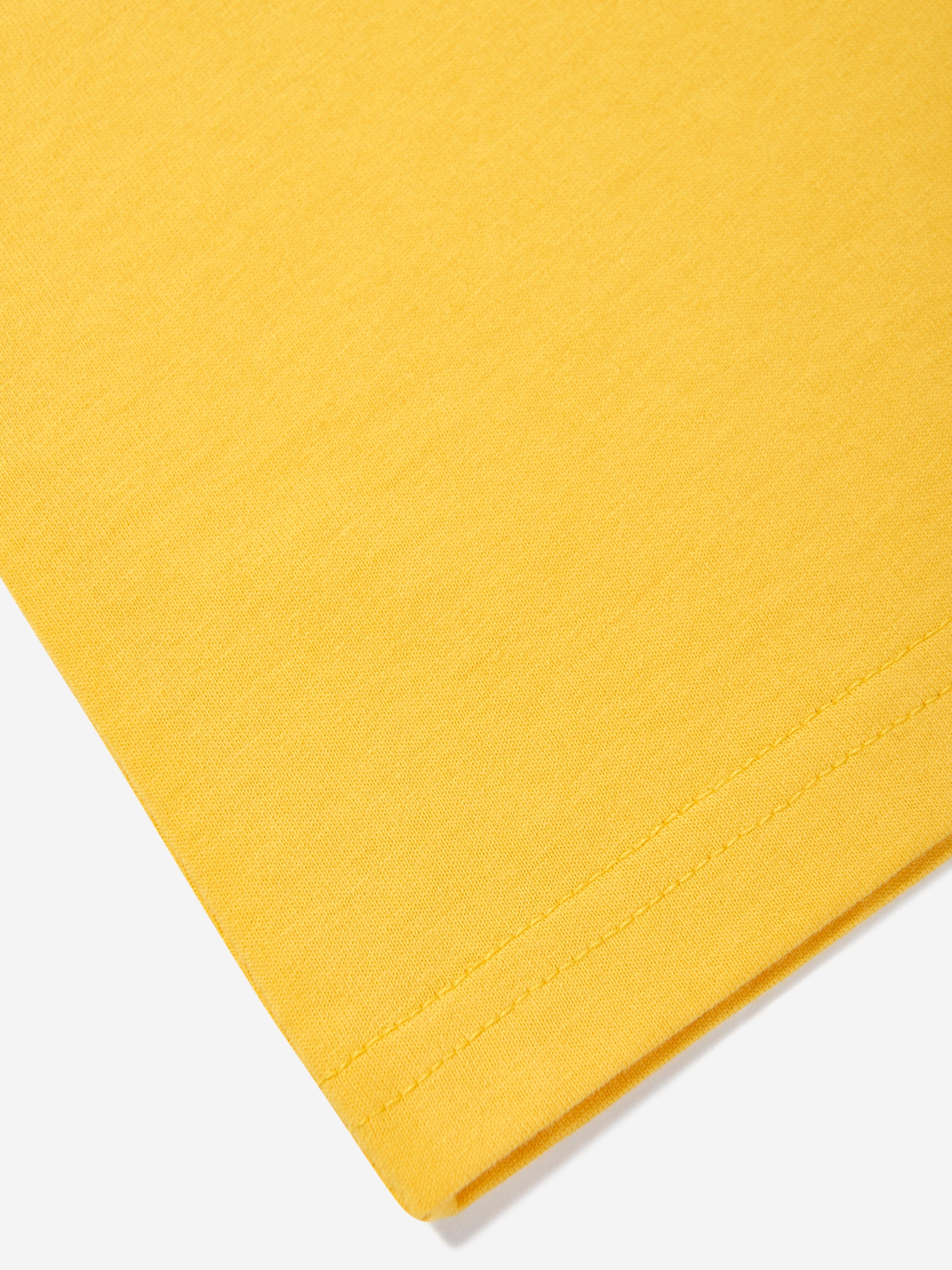 Boys Logo T-Shirt in Yellow