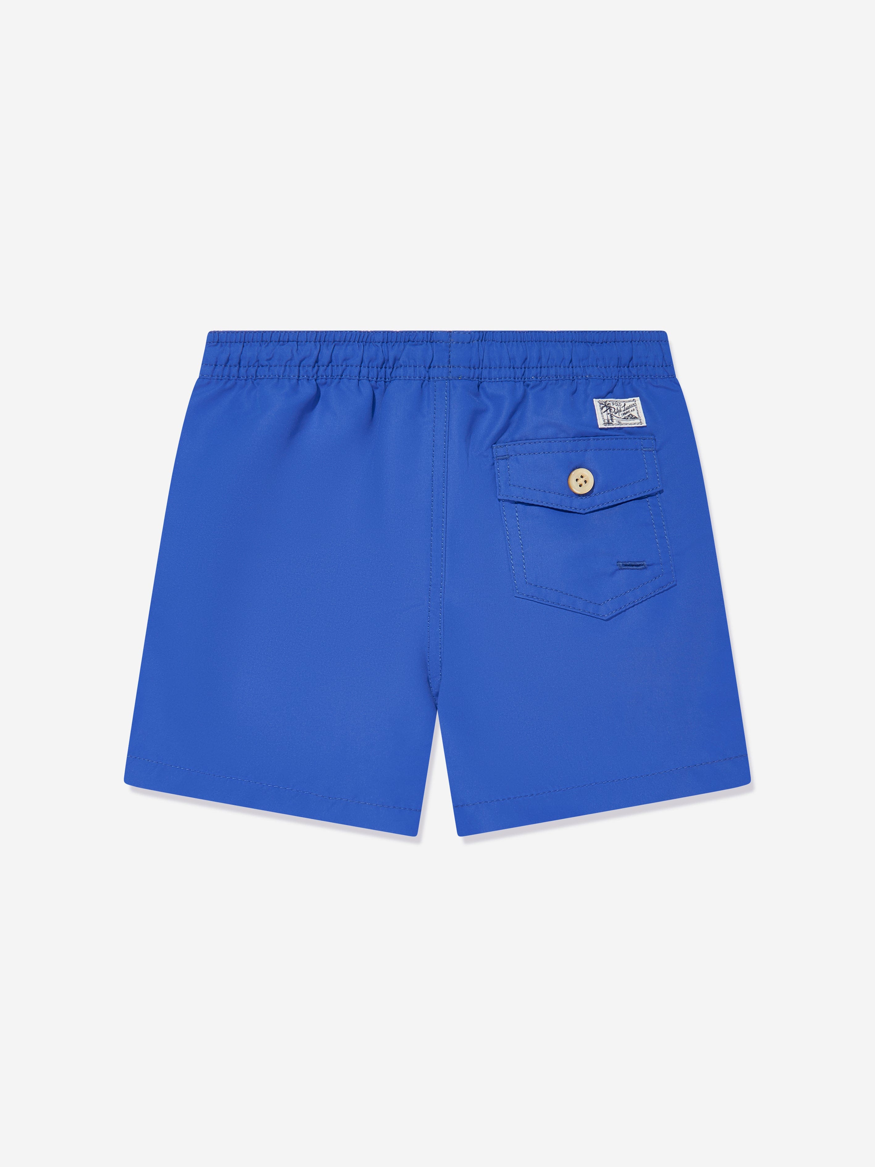 Boys Logo Swim Shorts in Blue
