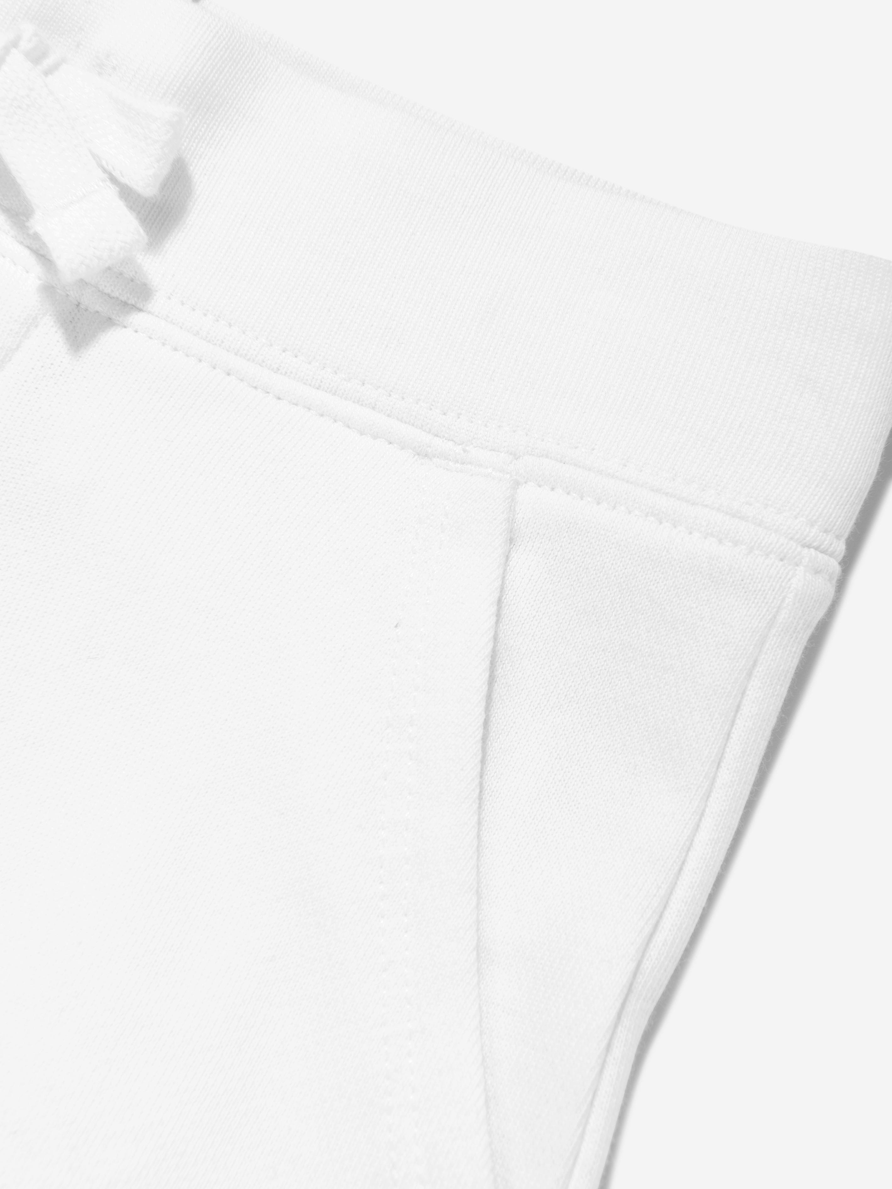 Boys Cargo Shorts in White