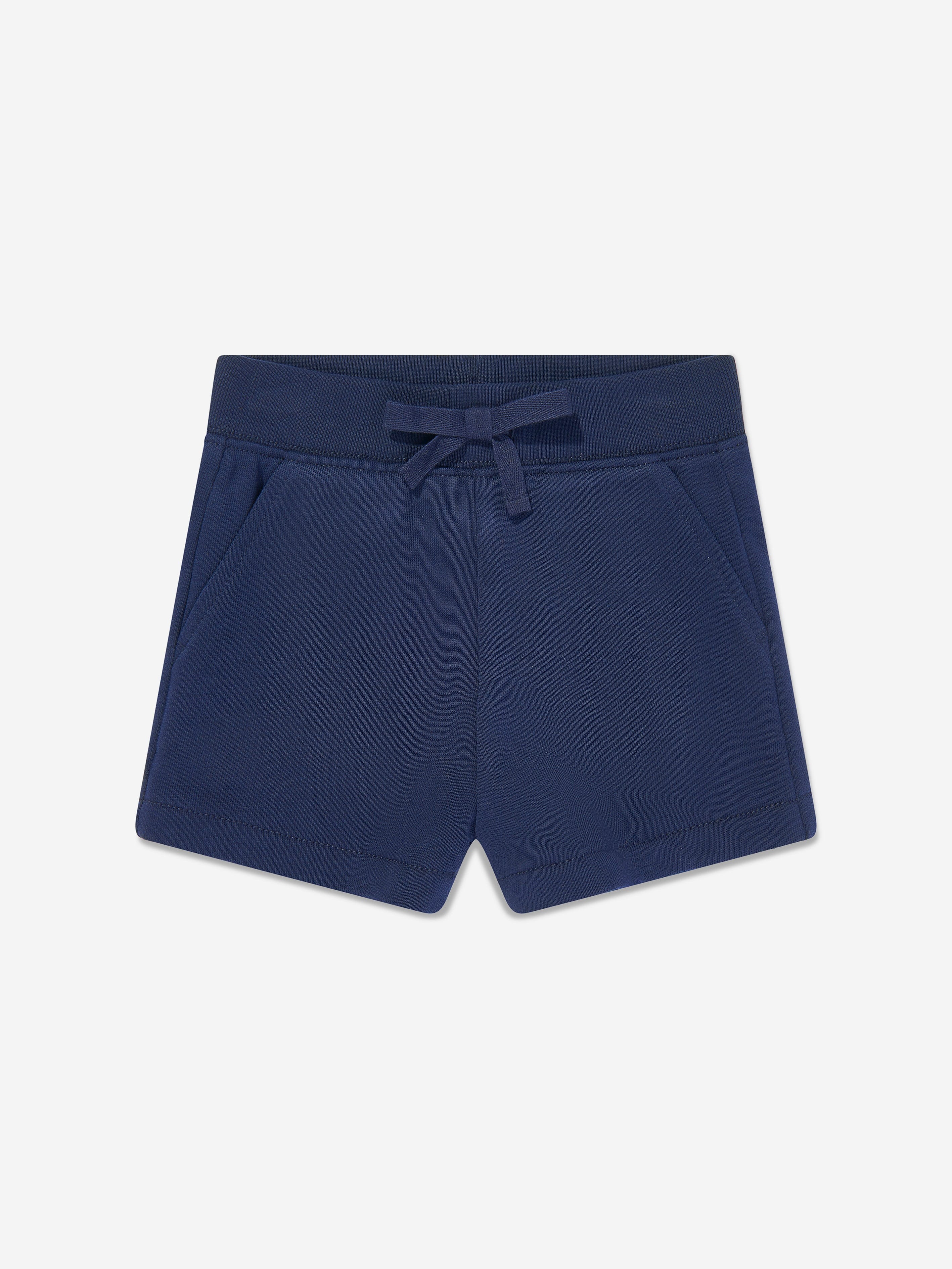 Baby Boys Polo T-Shirt and Shorts Set in Red