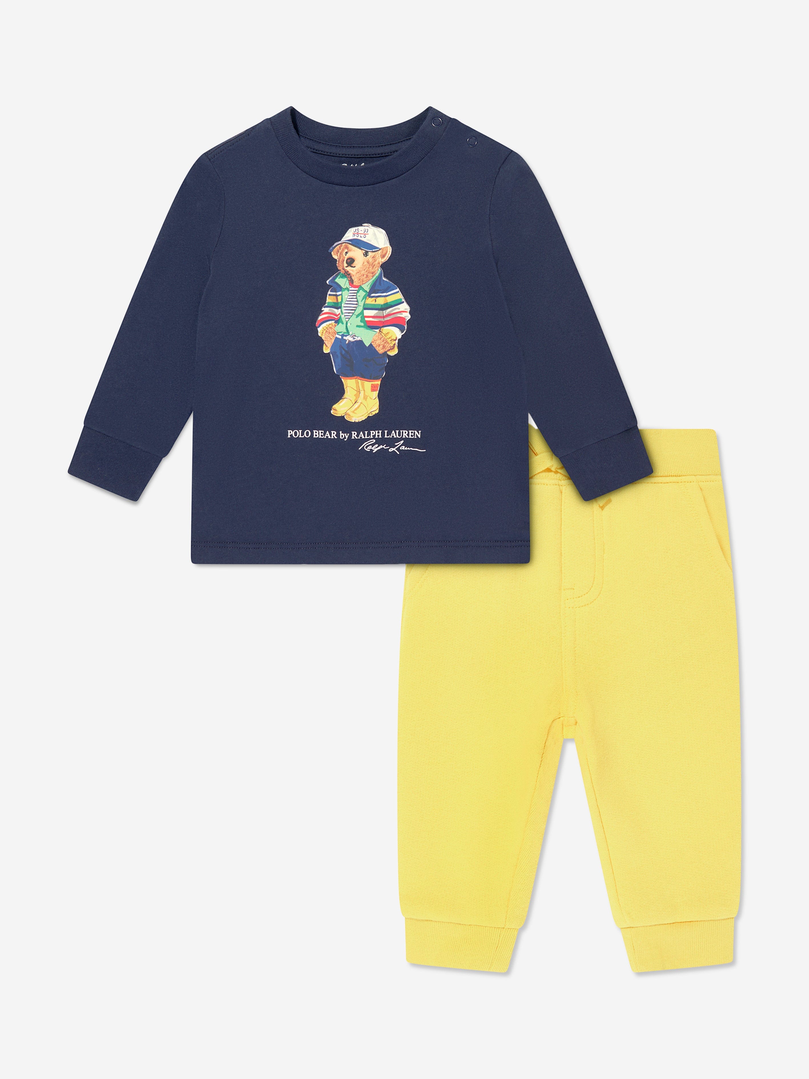 Baby Boys Trousers Set in Navy