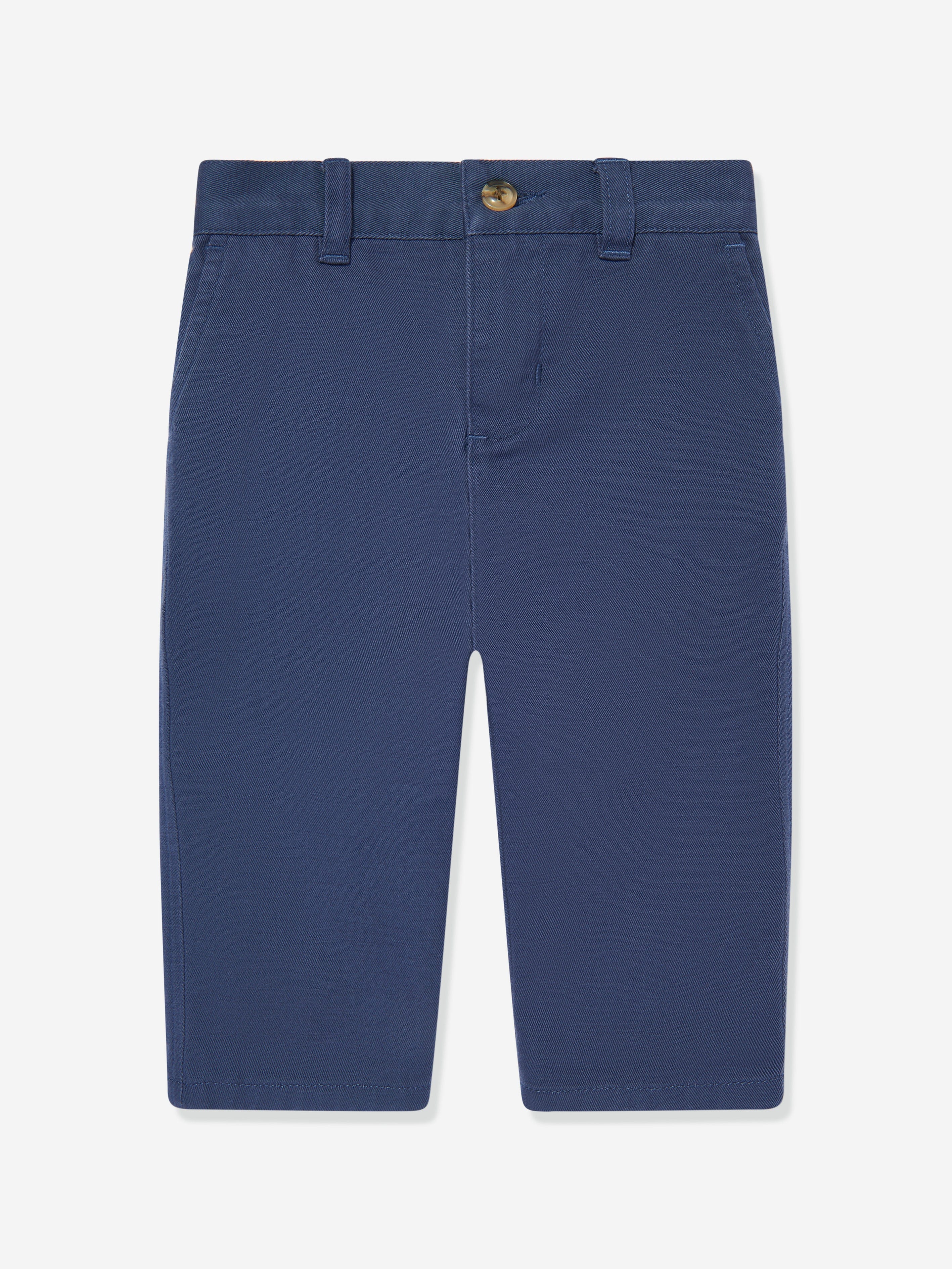 Baby Boys Shirt and Trouser Set in Multicolour