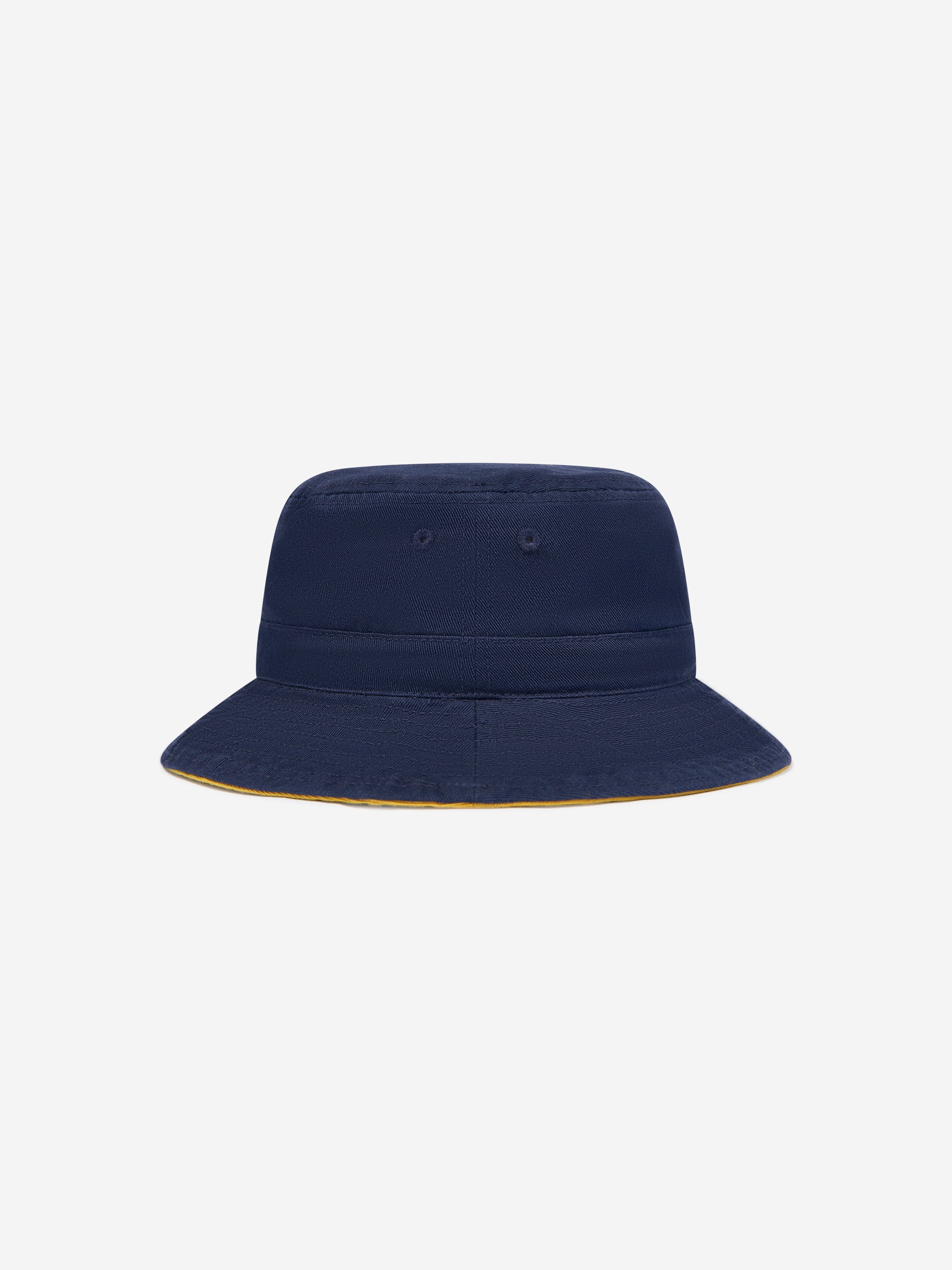 Boys Reversible Bucket Hat in Navy