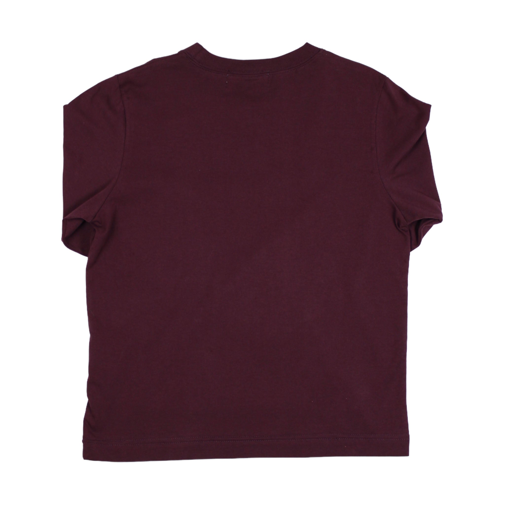 Boys & Girls Purple Logo Cotton T-Shirt