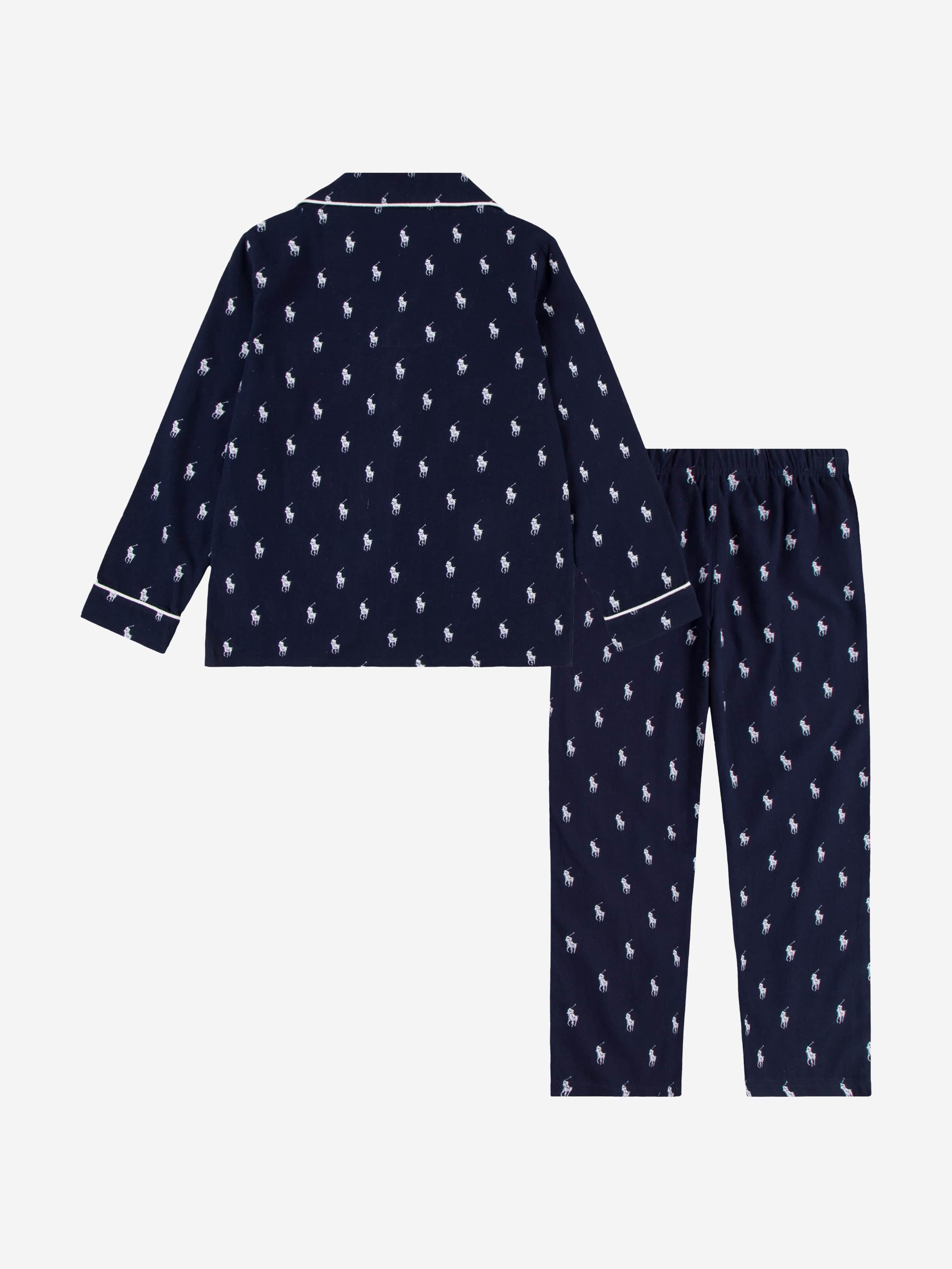 Ralph Lauren Boys Pyjama Set in Navy