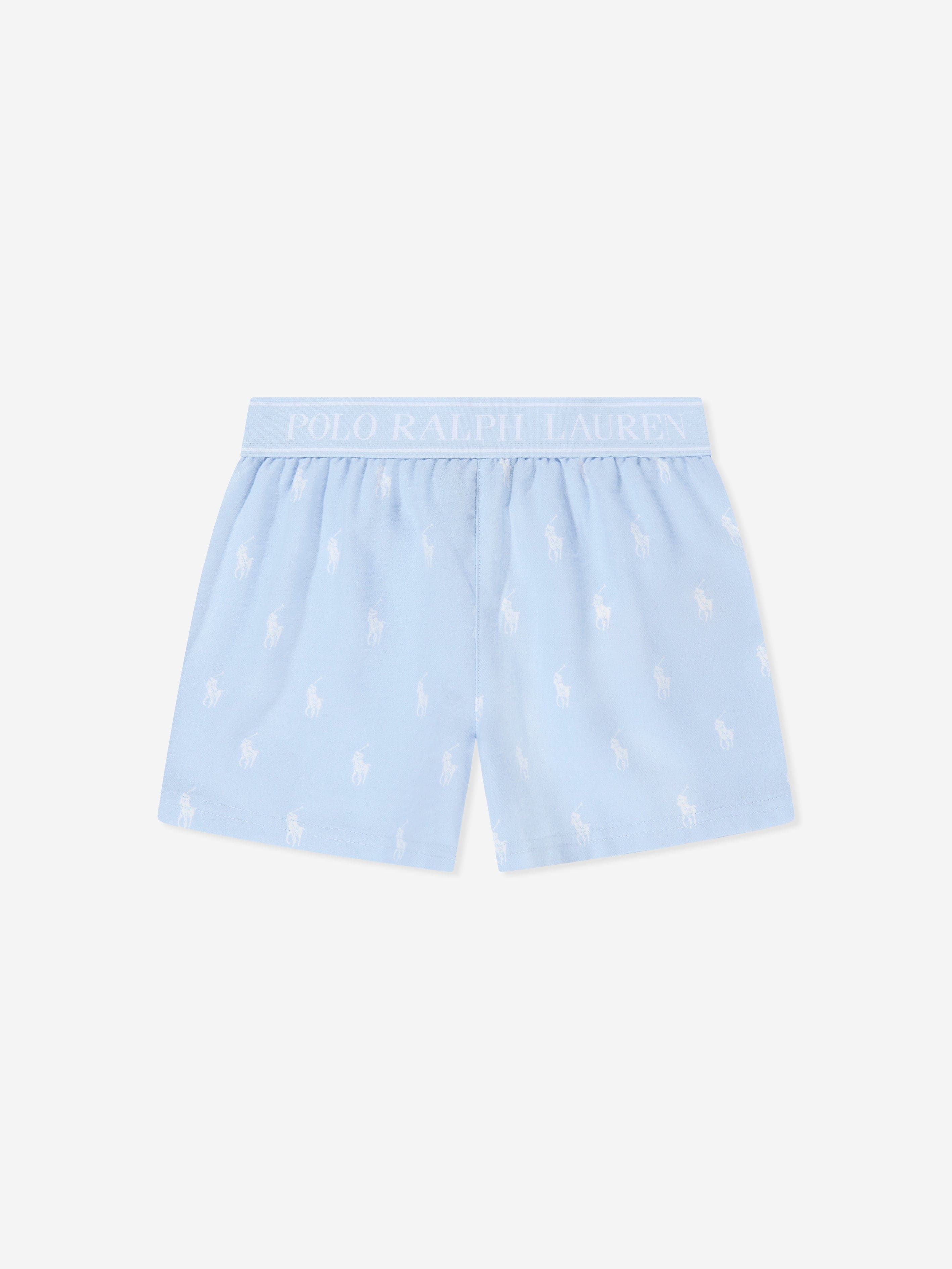 Girls Short Pyjama Set in Blue