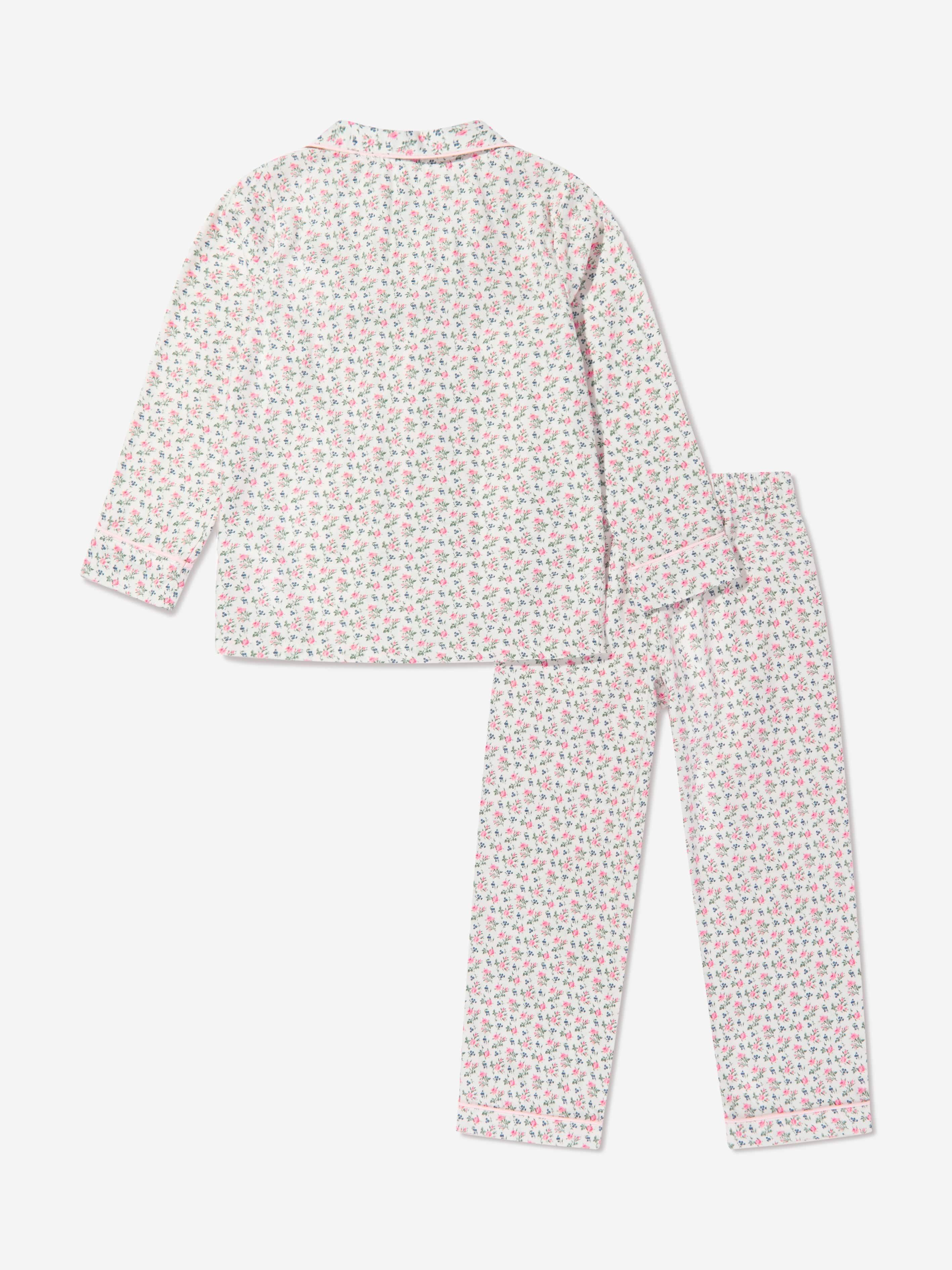 Ralph Lauren Girls Pyjama Set in Ivory