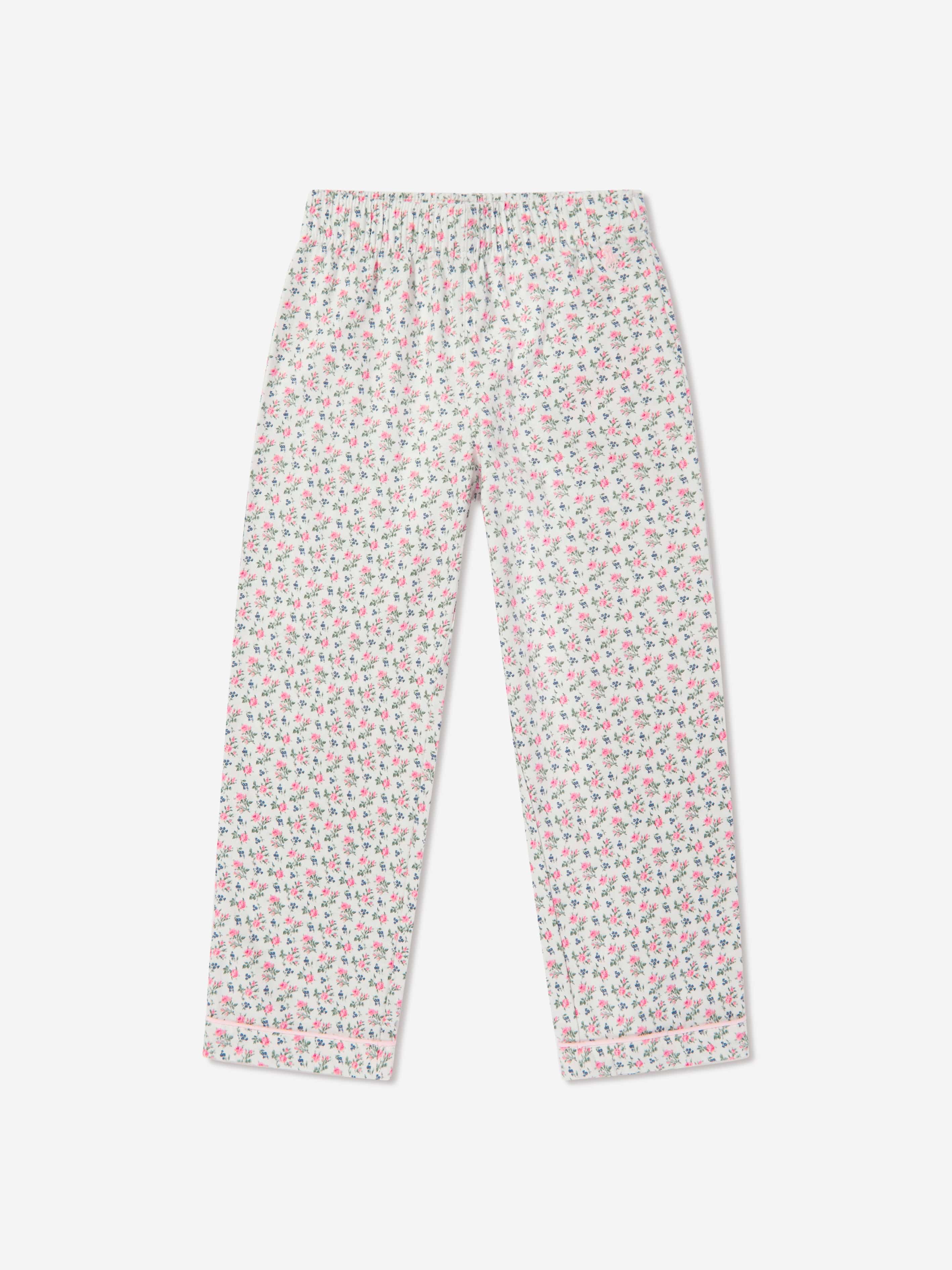 Ralph Lauren Girls Pyjama Set in Ivory