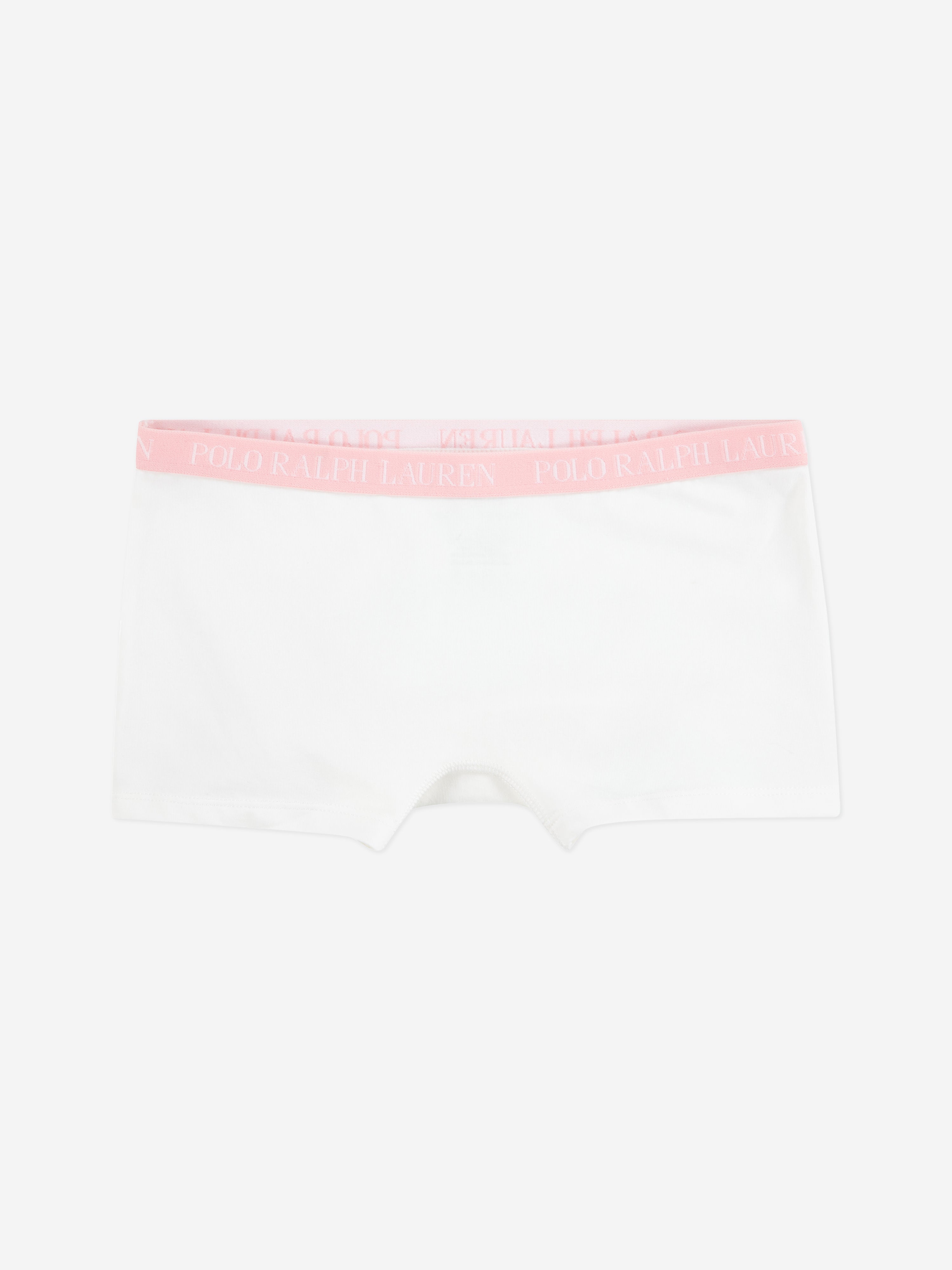 Ralph Lauren Girls 2 Pack Short Knickers Set in Ivory