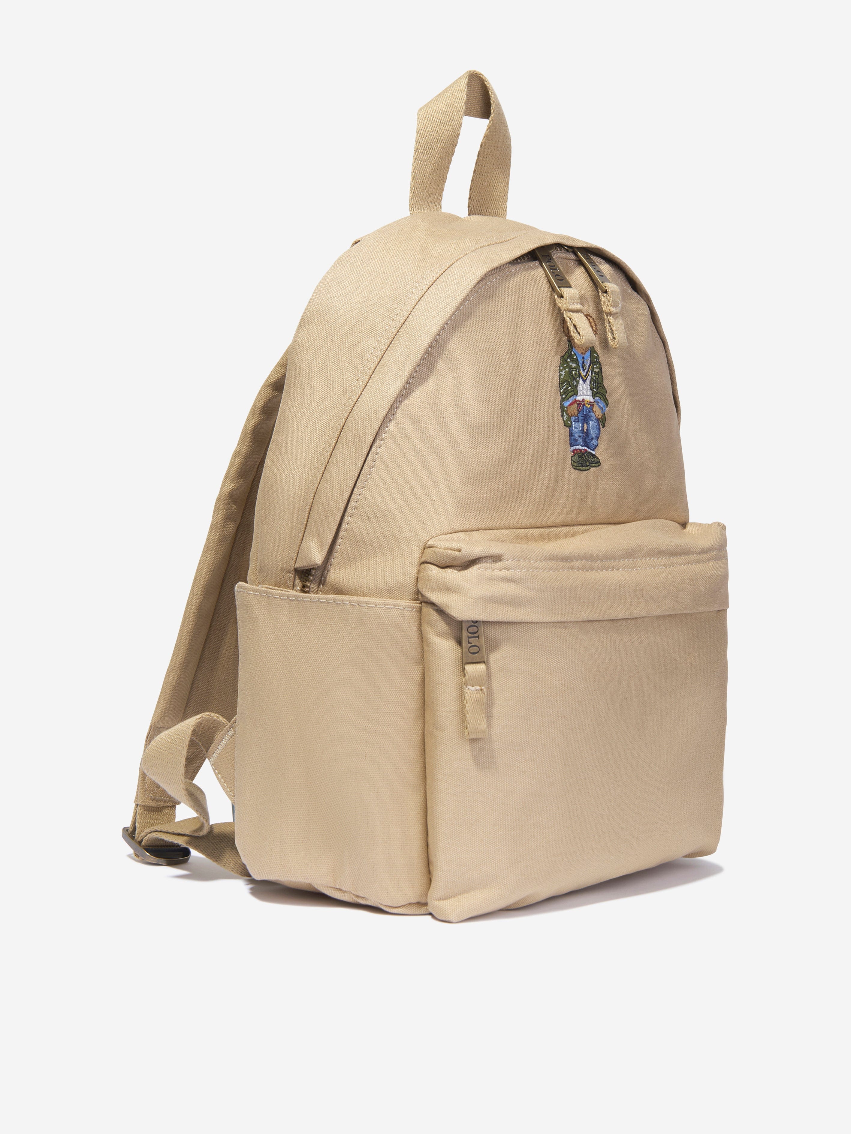Ralph Lauren Kids Bear Backpack in Brown (44cm)