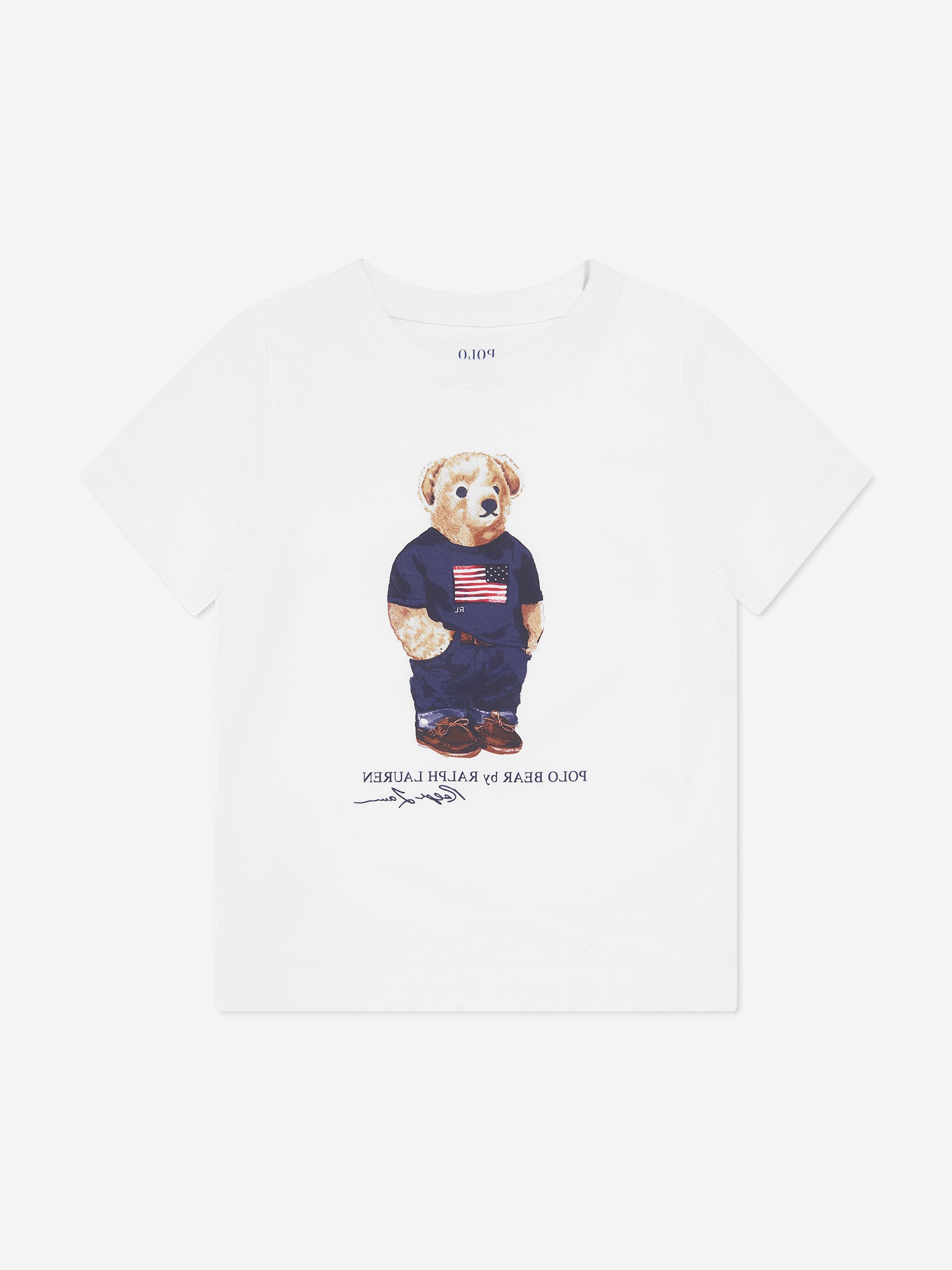 Ralph Lauren Boys T-Shirt And Shorts Pyjama Set in Multicolour