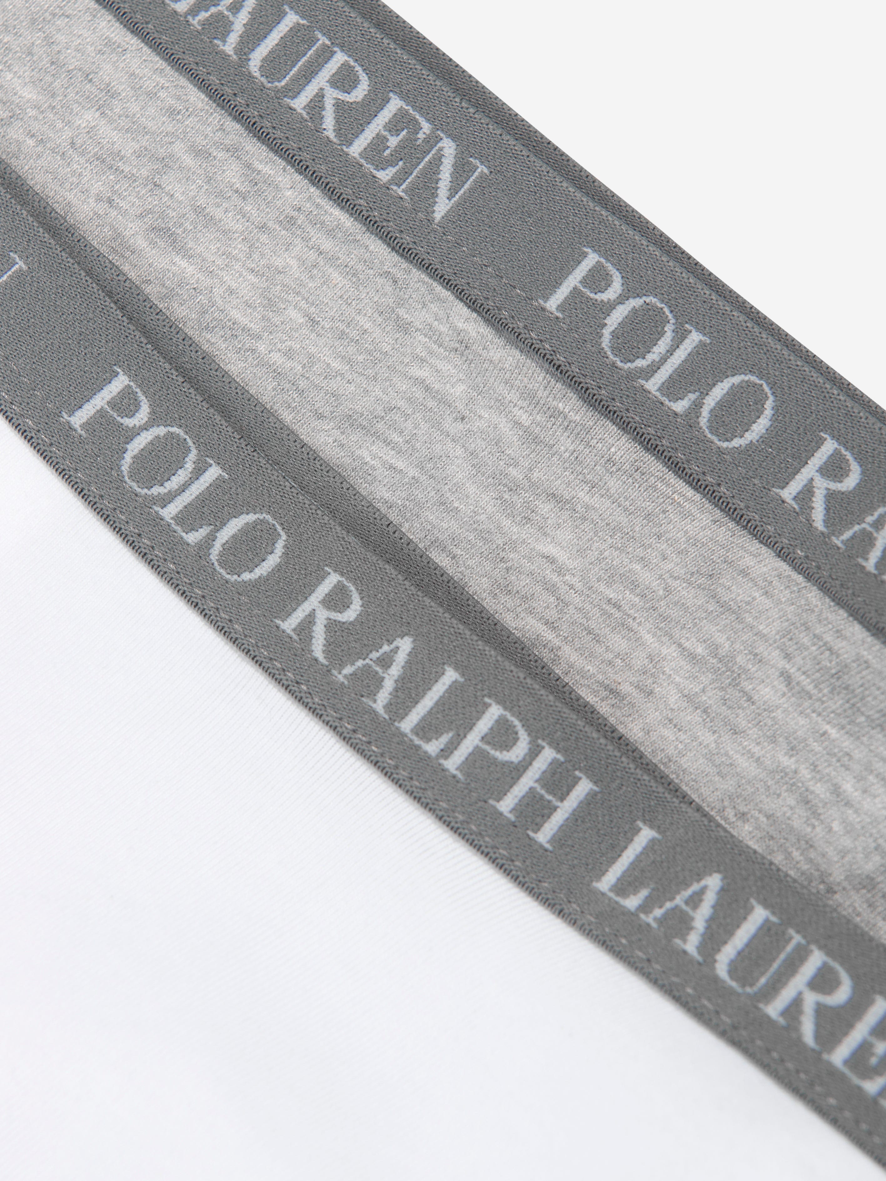 Ralph Lauren Girls 2 Pack Boxer Briefs Set in Grey