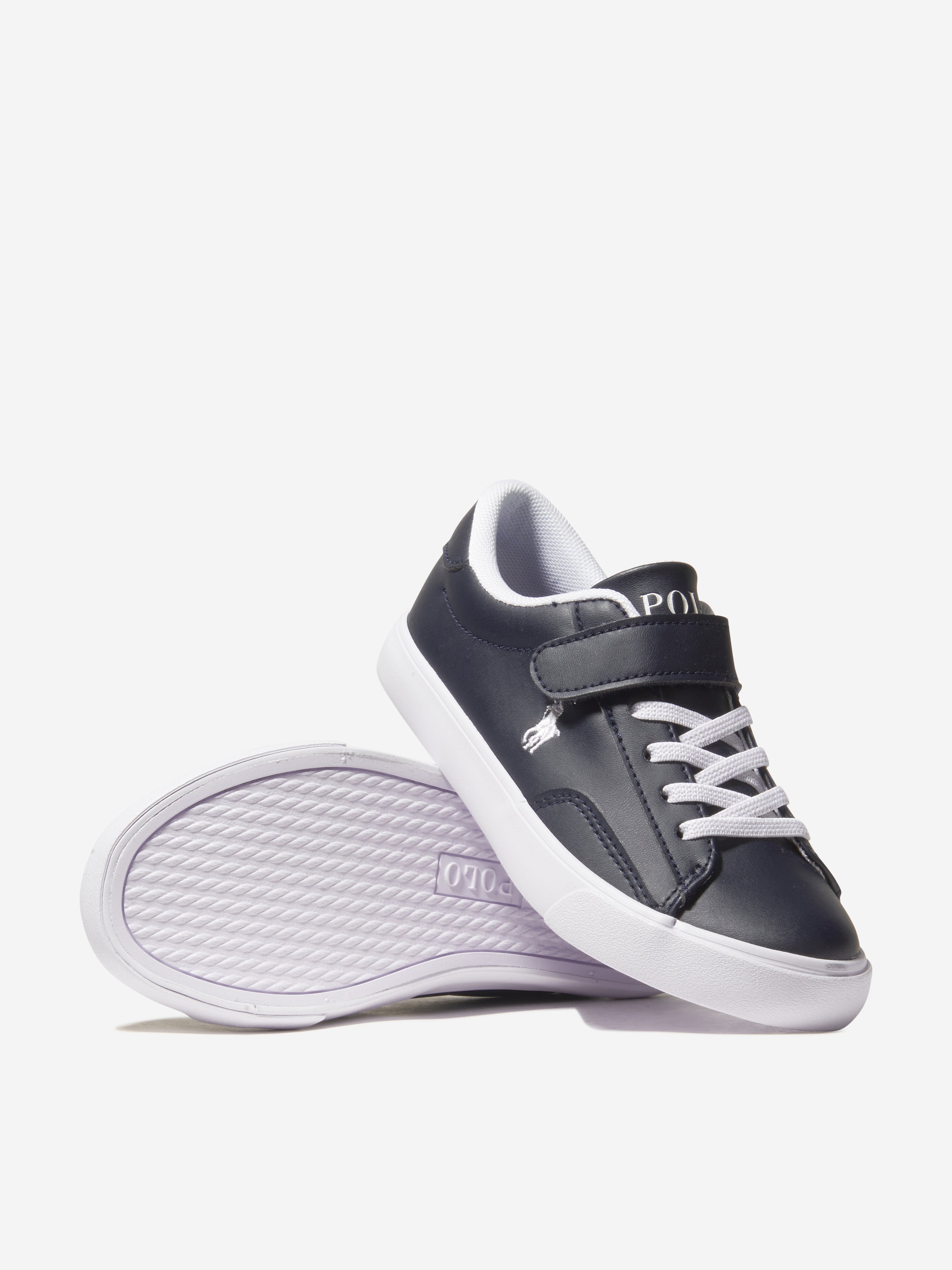 Boys Theron V Trainers in Navy