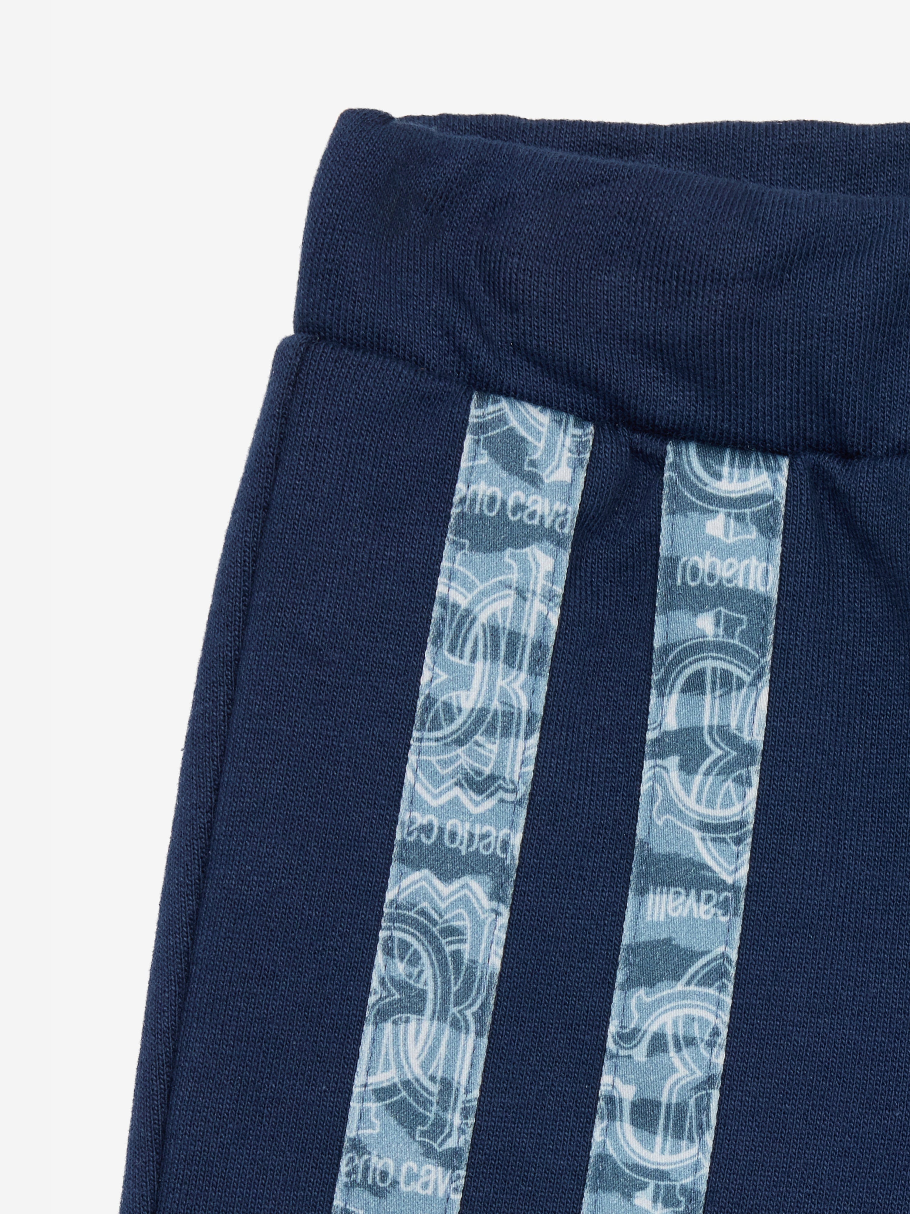 Baby Boys Logo Bermuda Shorts in Navy