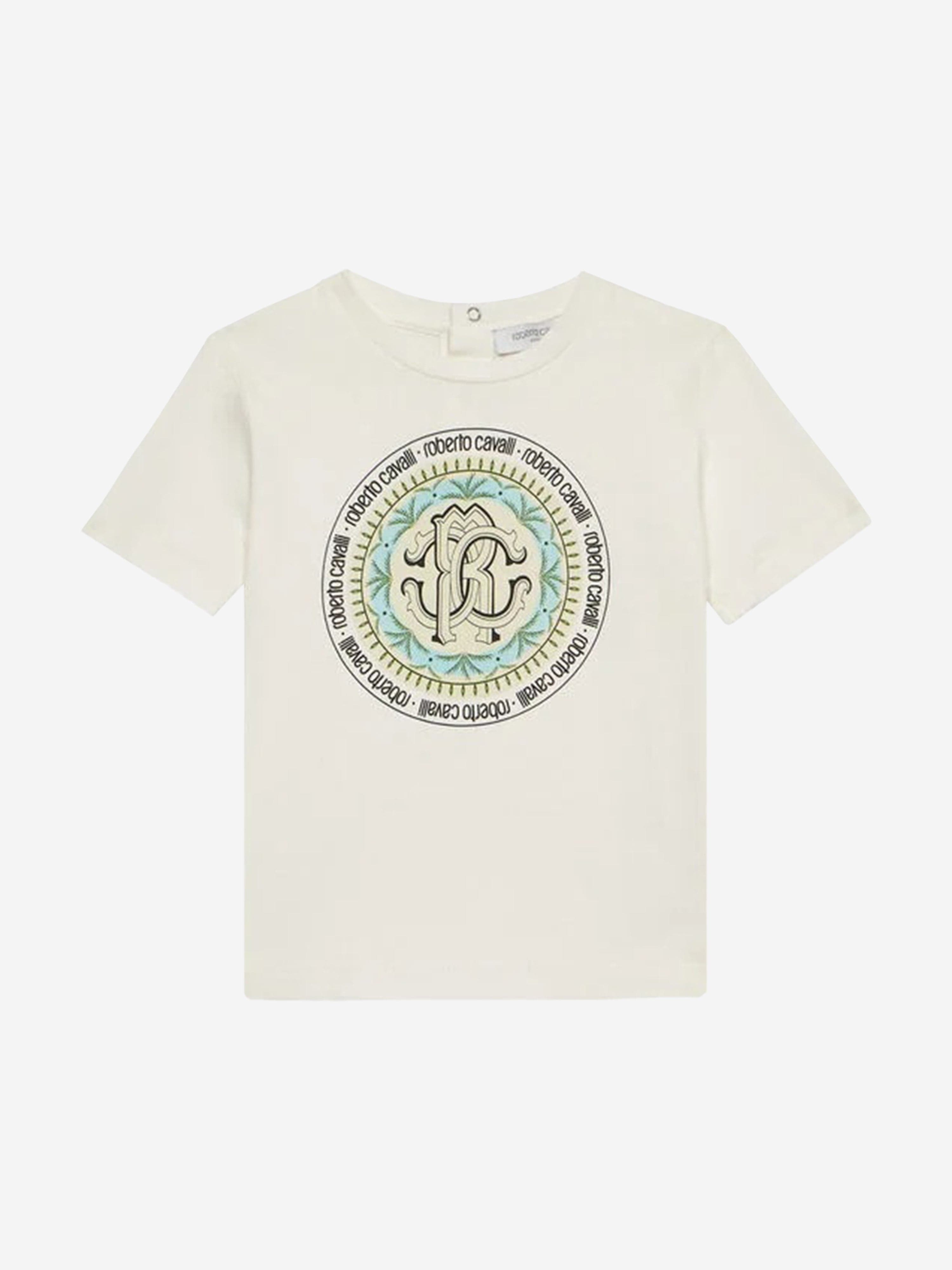Baby Boys Logo T-Shirt in White