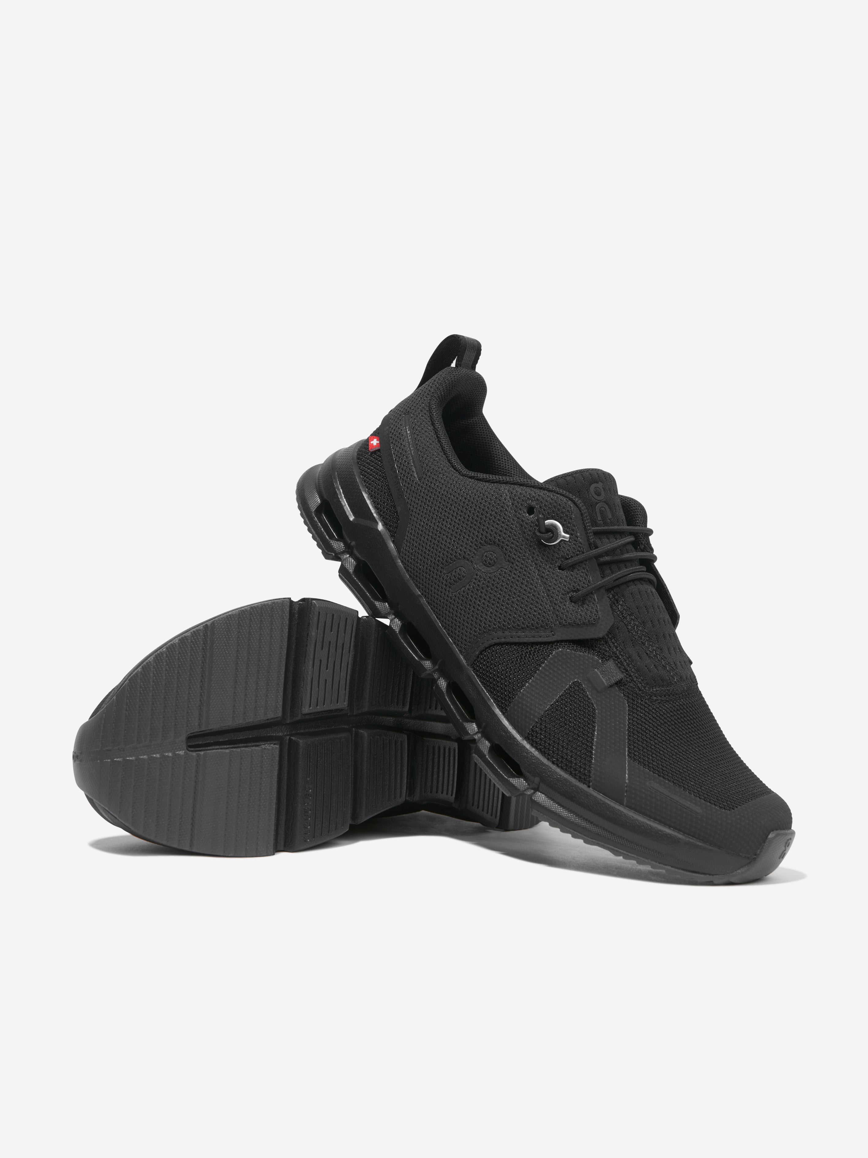 Kids Cloud Sky Trainers in Black