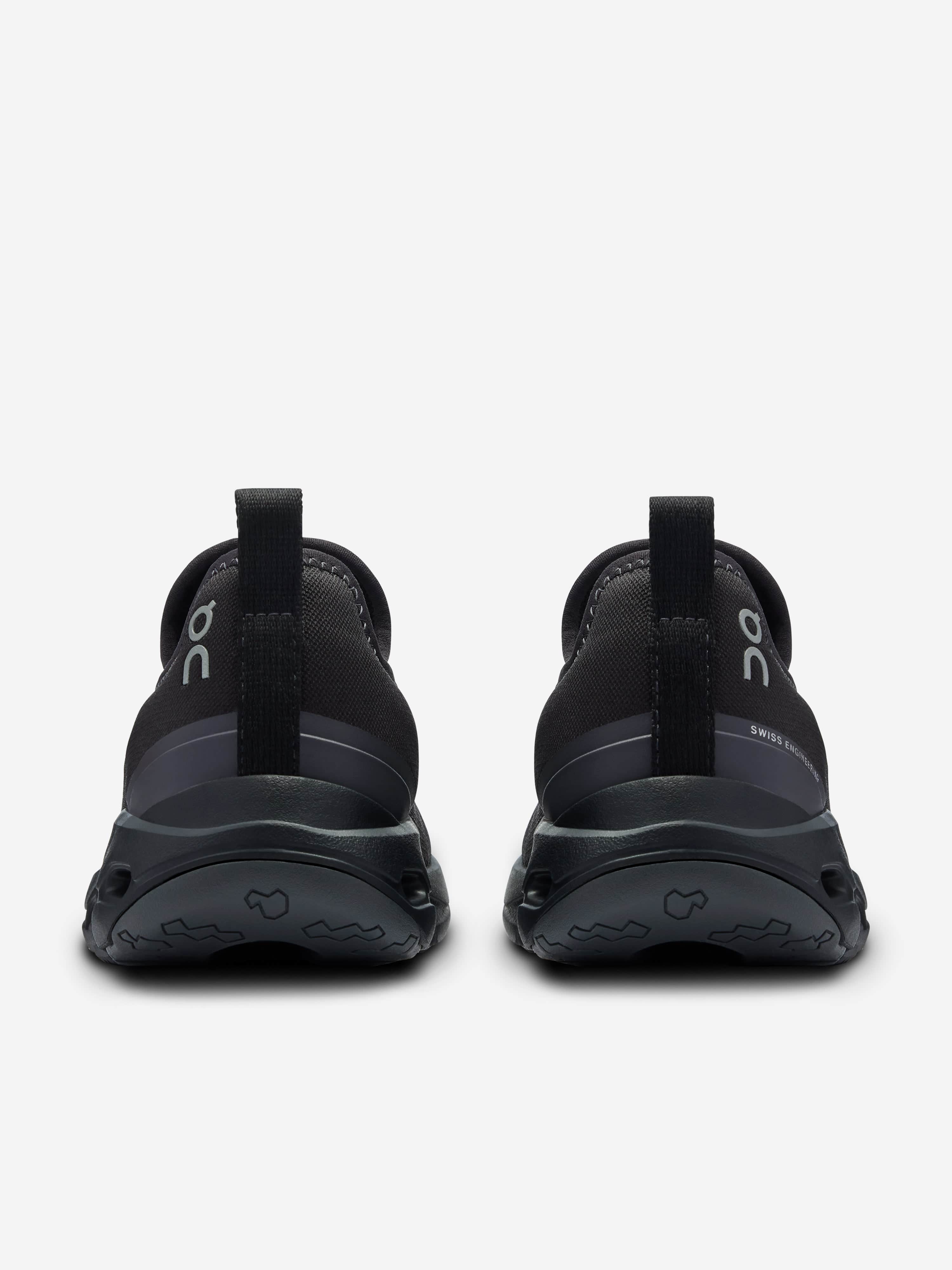 Kids Cloudleap Trainers in Black