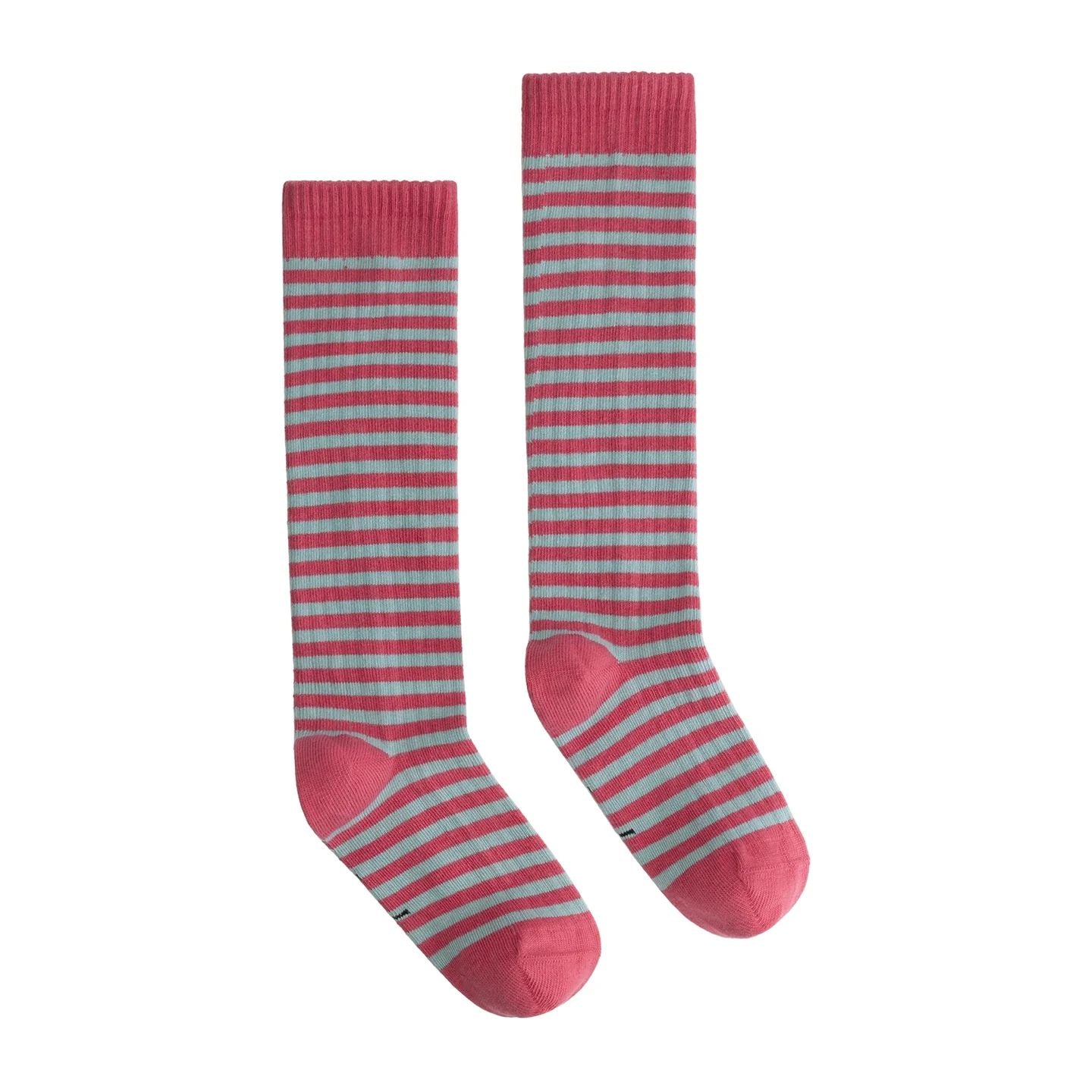 Boys & Girls Cherry Stripes Cotton Long Socks