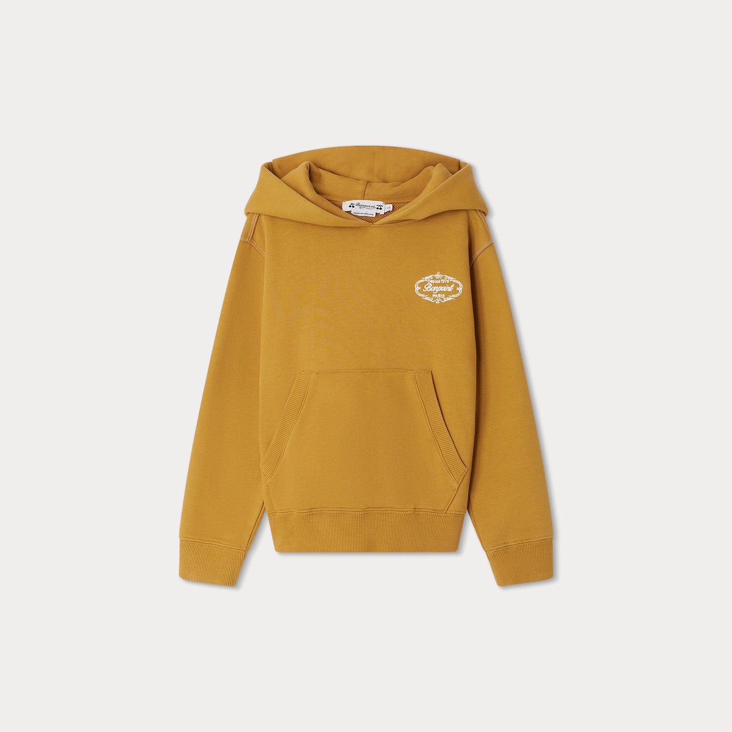 Boys & Girls Ochre Cotton Sweatshirt