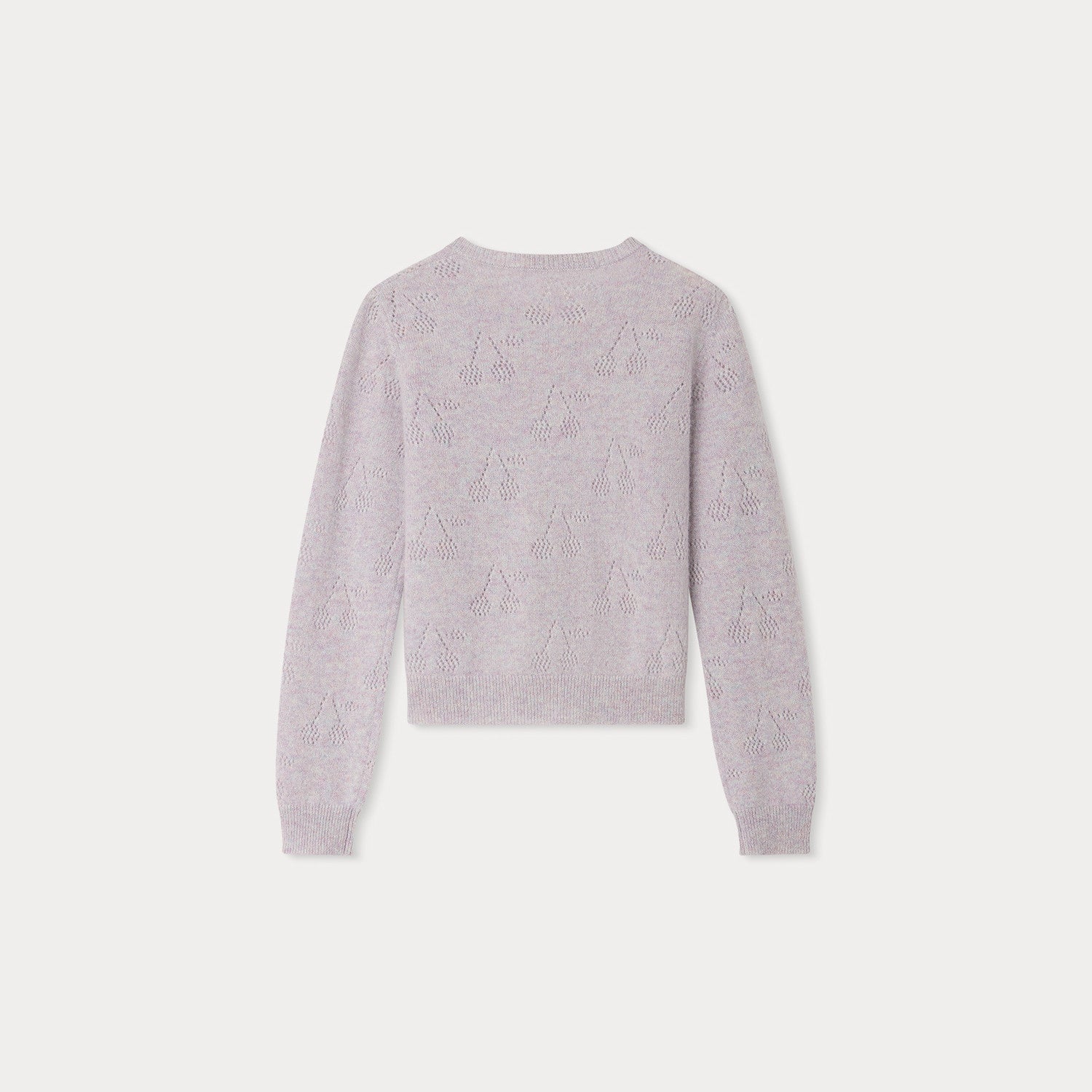 Girls Lilac Cashmere Cardigan