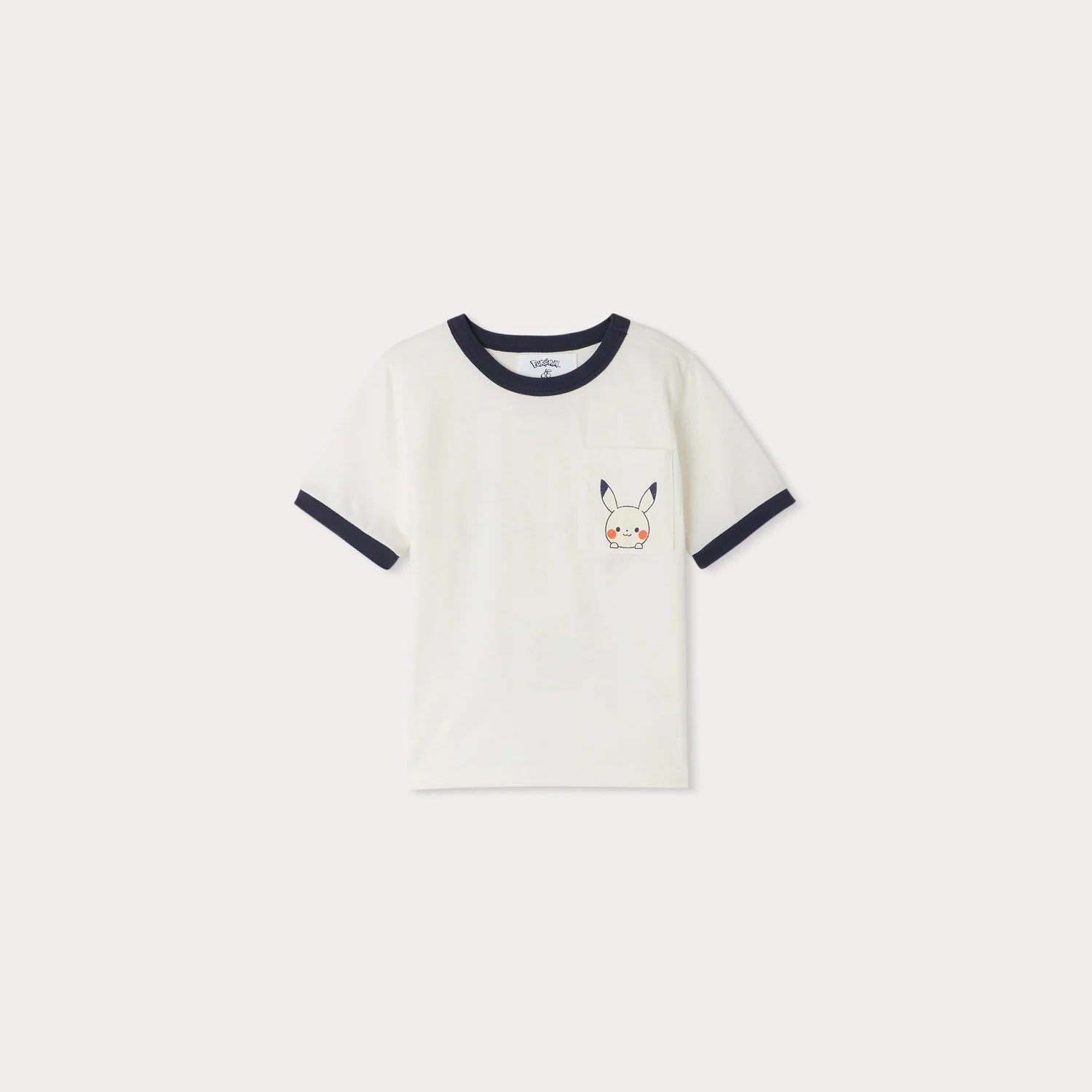 Baby Boys & Girls White Cotton T-Shirt