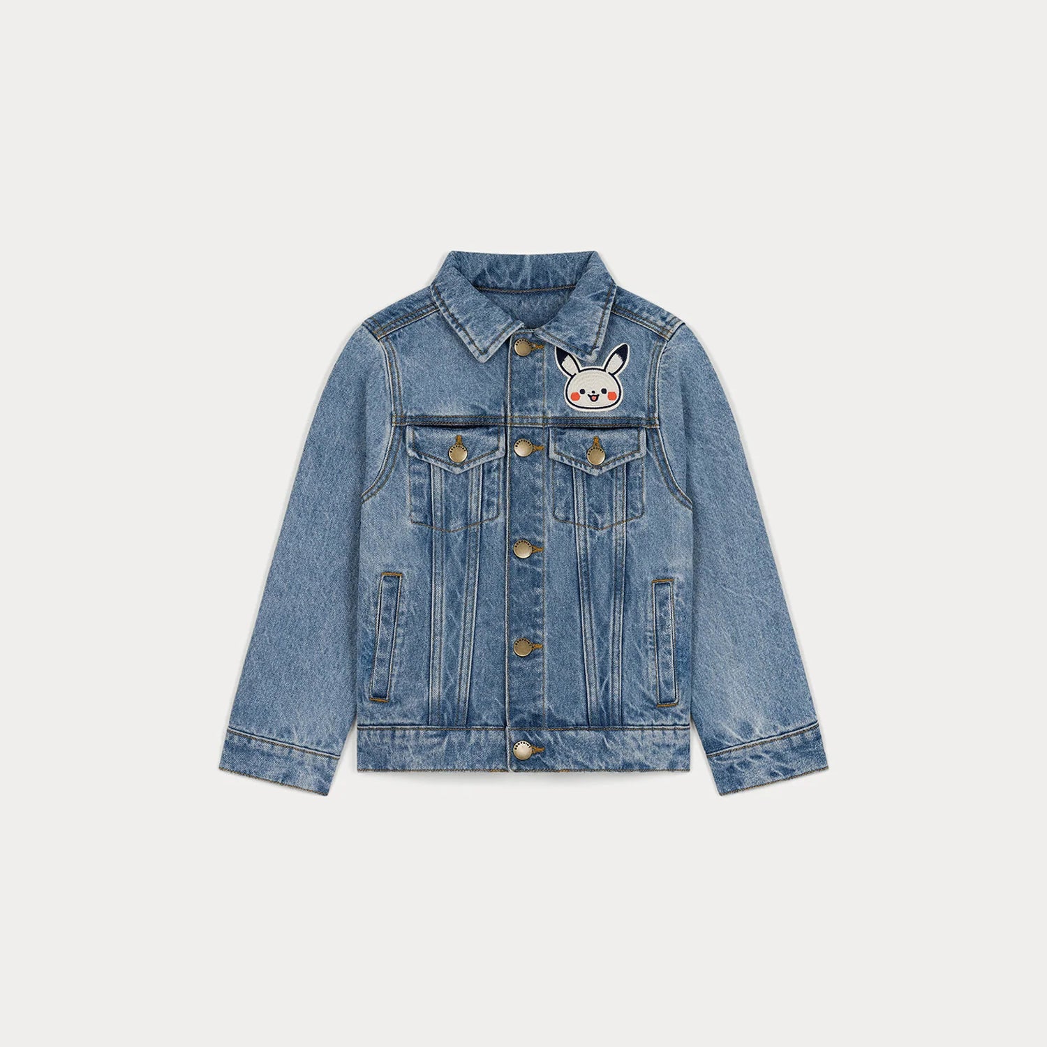 Boys & Girls Blue Denim Jacket