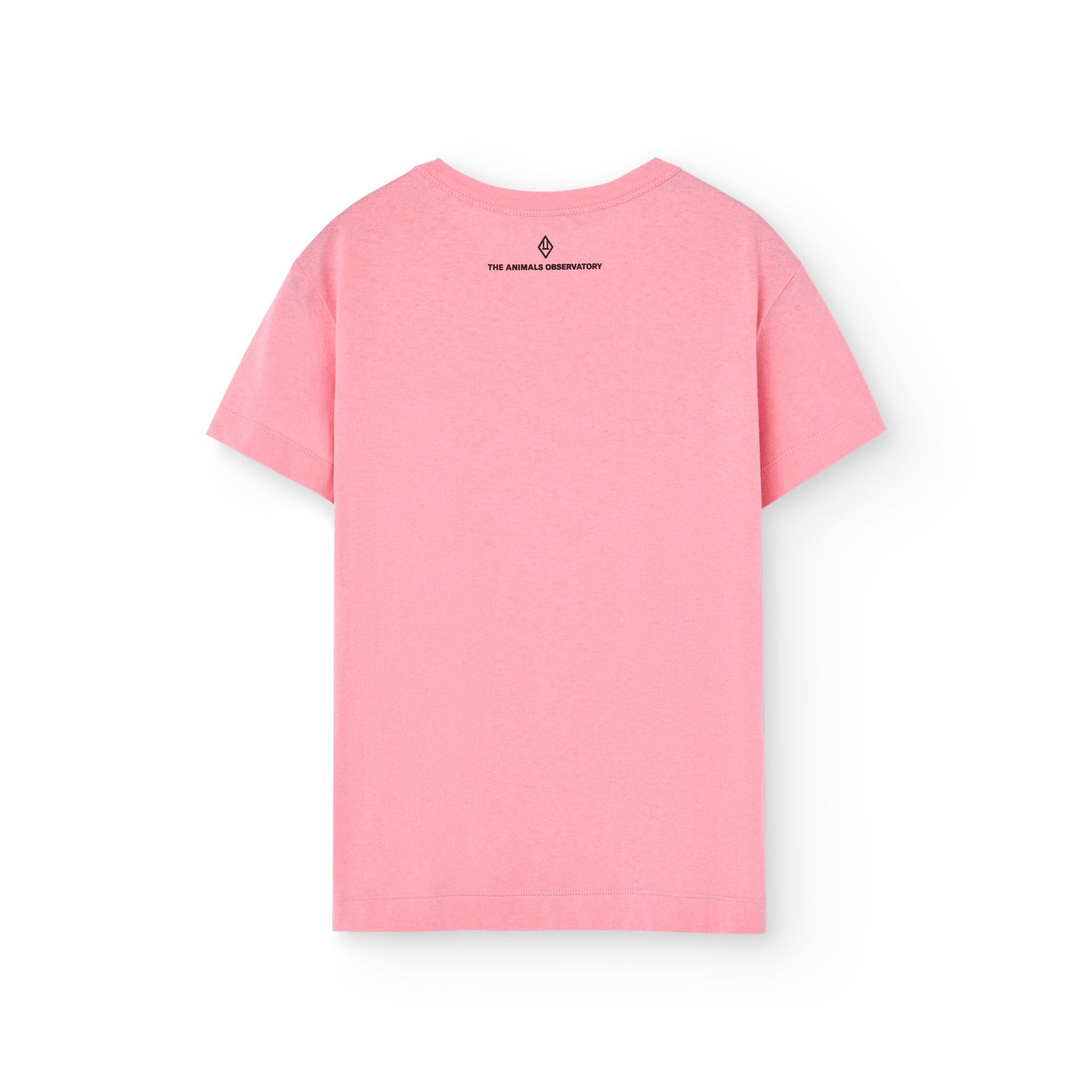 Boys & Girls Pink Cotton T-Shirt