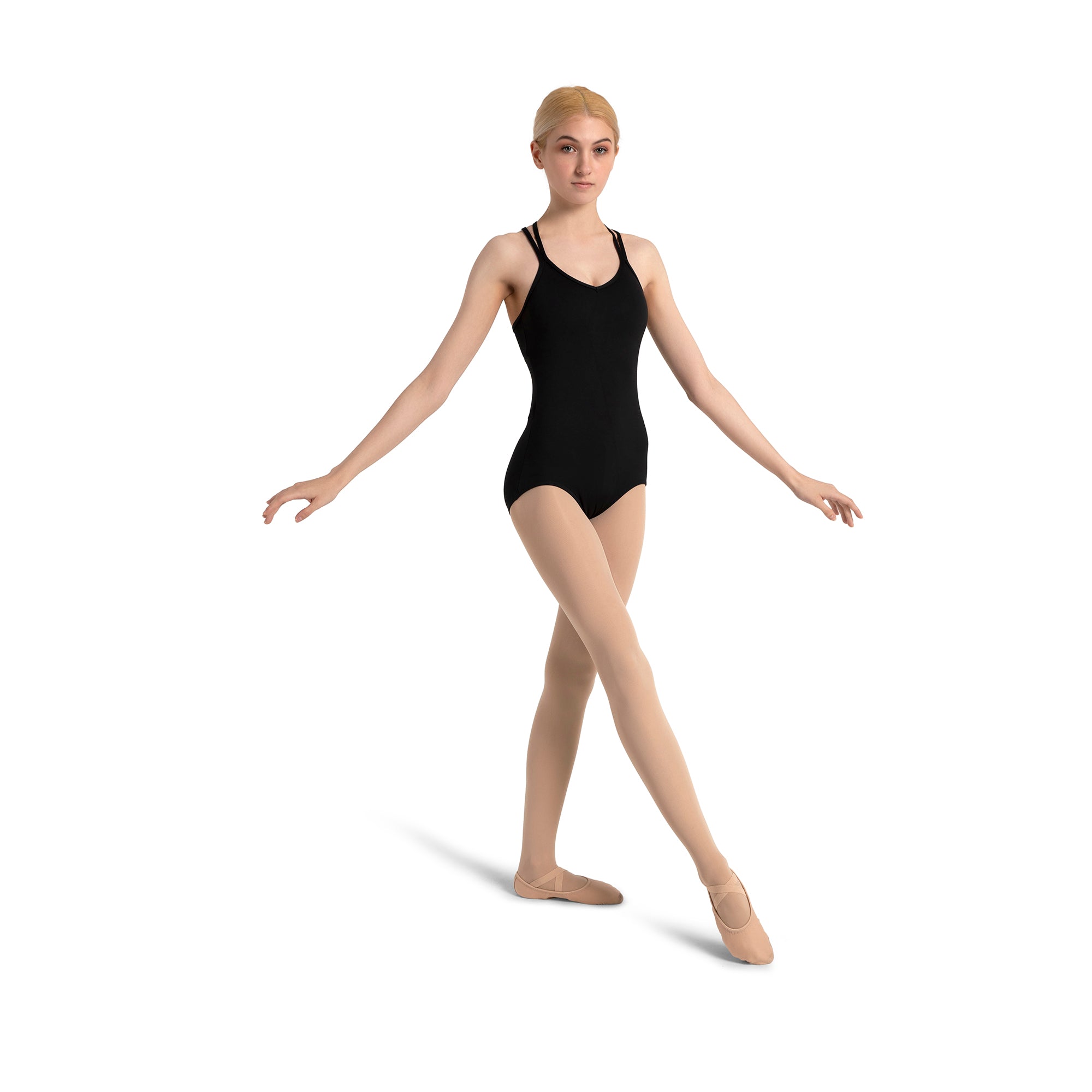Women Black Ballet Onesies(SE1029W/BLK)